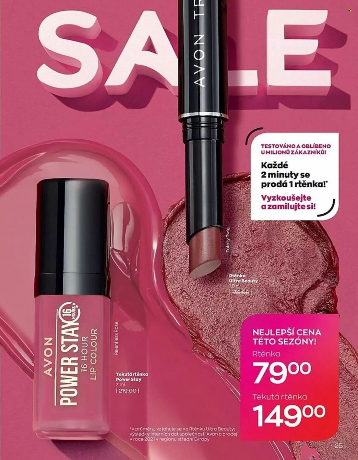 Leták AVON - 1.7.2022 - 31.7.2022. Strana 25