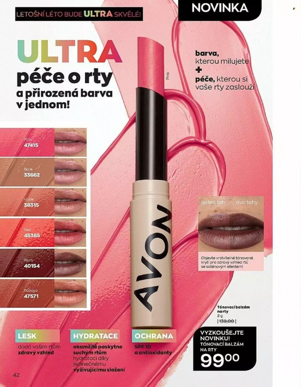 Leták AVON - 1.7.2022 - 31.7.2022. Strana 42