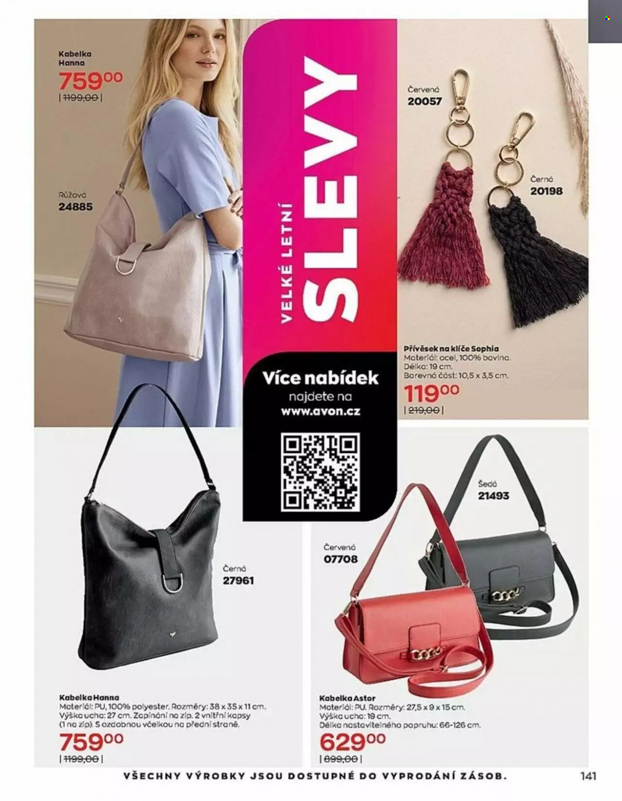 Leták AVON - 1.7.2022 - 31.7.2022. Strana 141