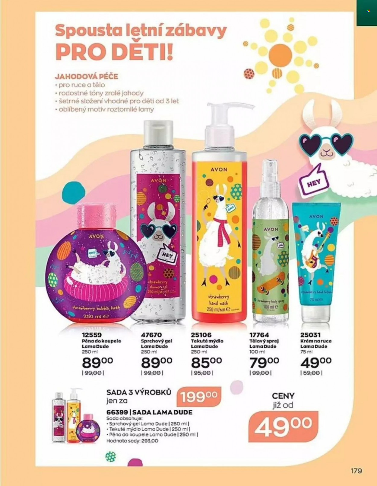 Leták AVON - 1.7.2022 - 31.7.2022. Strana 179