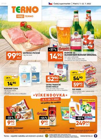 Leták coop TERNO - 6.7.2022 - 12.7.2022.