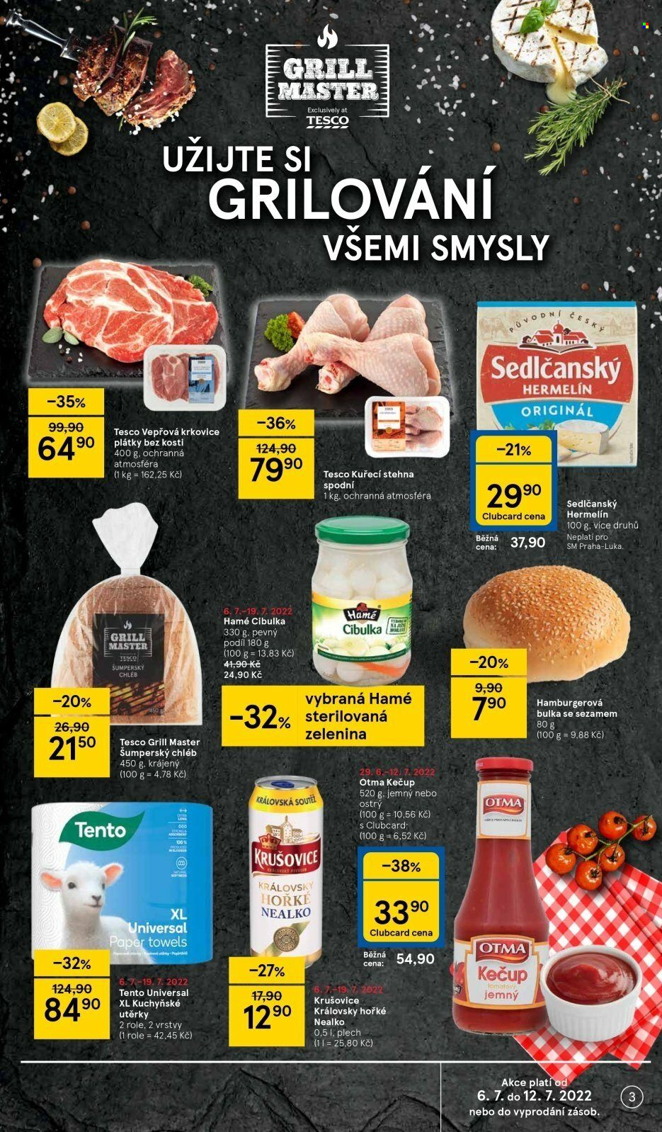 Leták TESCO supermarket - 6.7.2022 - 12.7.2022. Strana 3