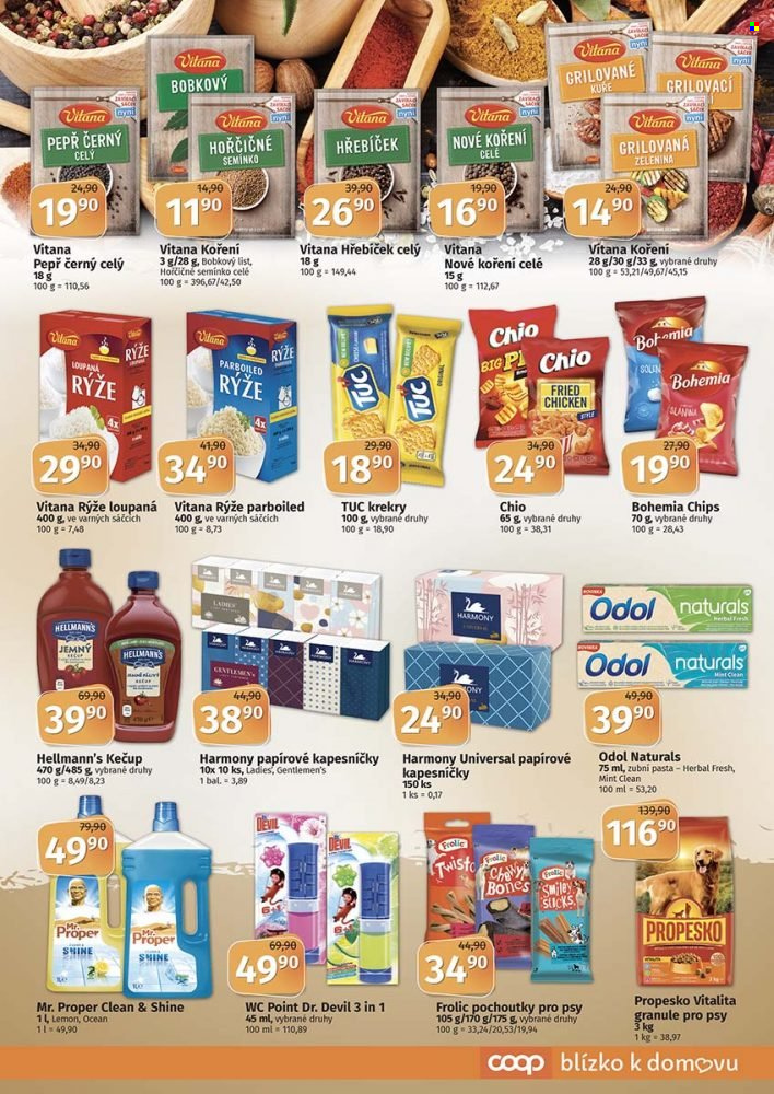 Leták coop TUTY - 6.7.2022 - 19.7.2022. Strana 9