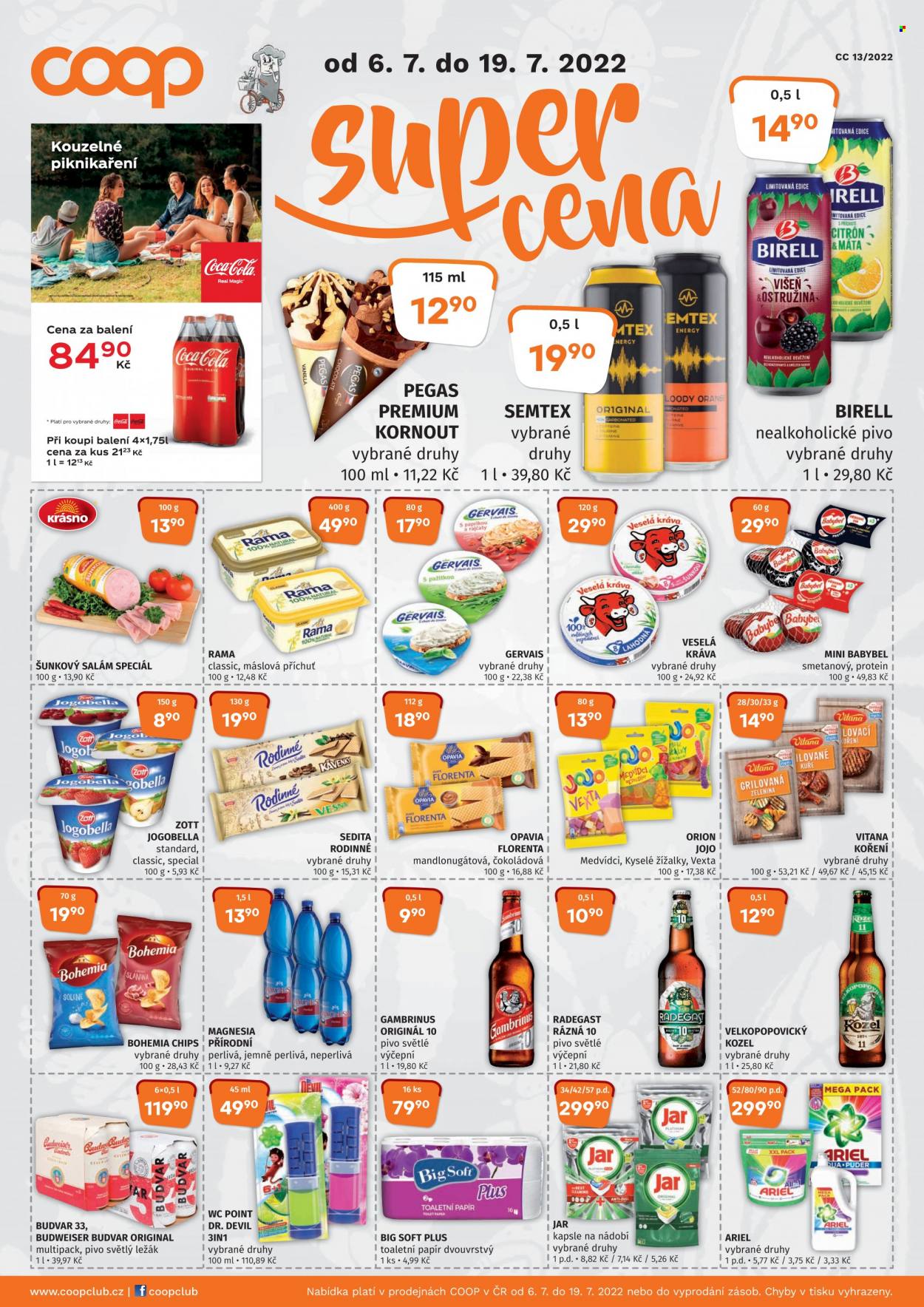Leták coop TUTY - 6.7.2022 - 19.7.2022. Strana 1