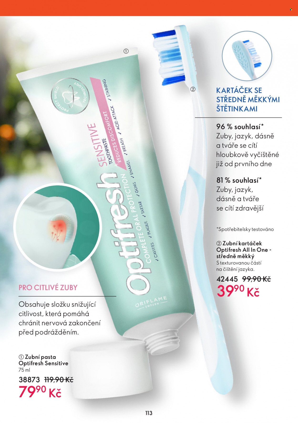 Leták ORIFLAME - 6.7.2022 - 26.7.2022. Strana 113