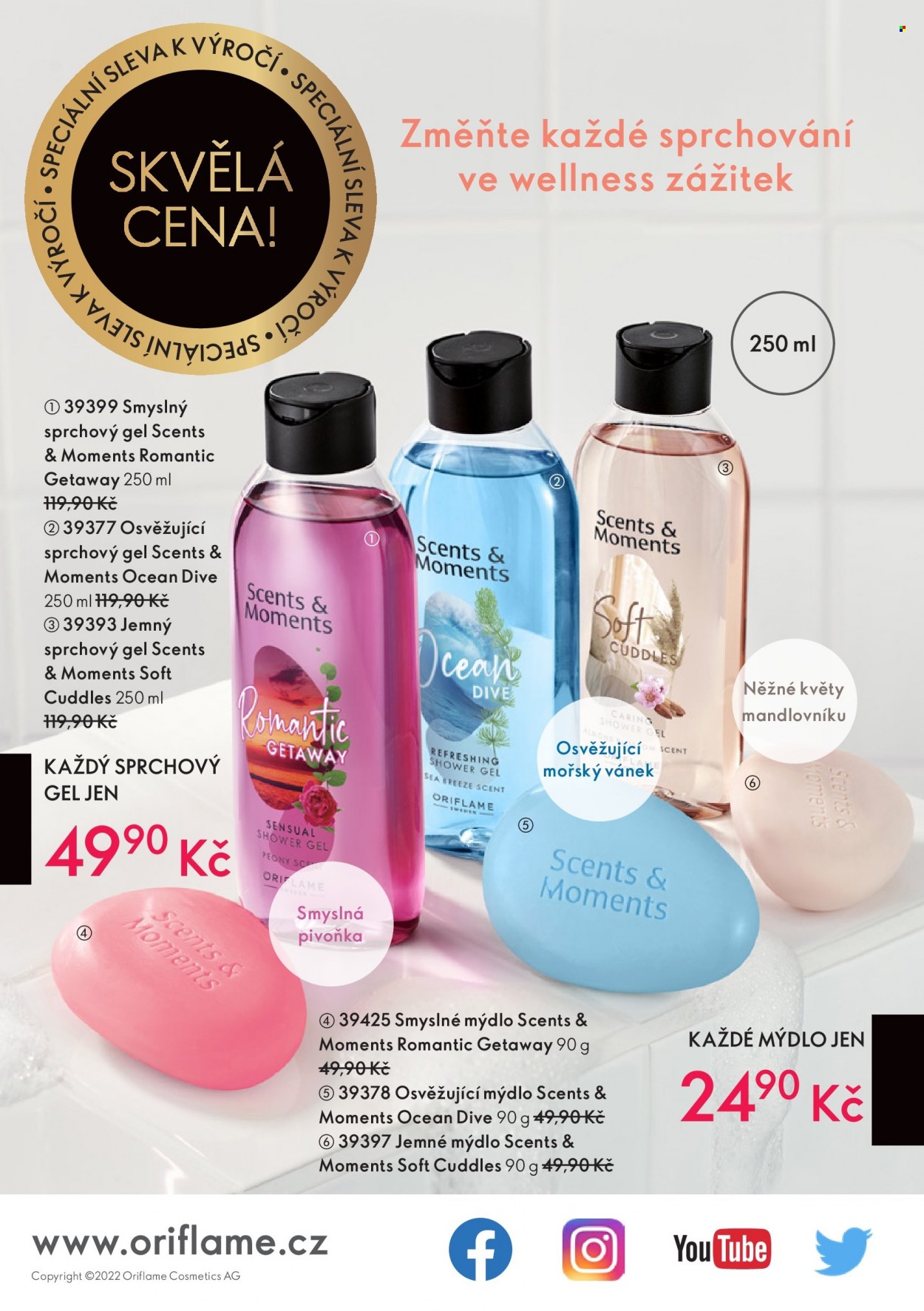 Leták ORIFLAME - 6.7.2022 - 26.7.2022. Strana 136