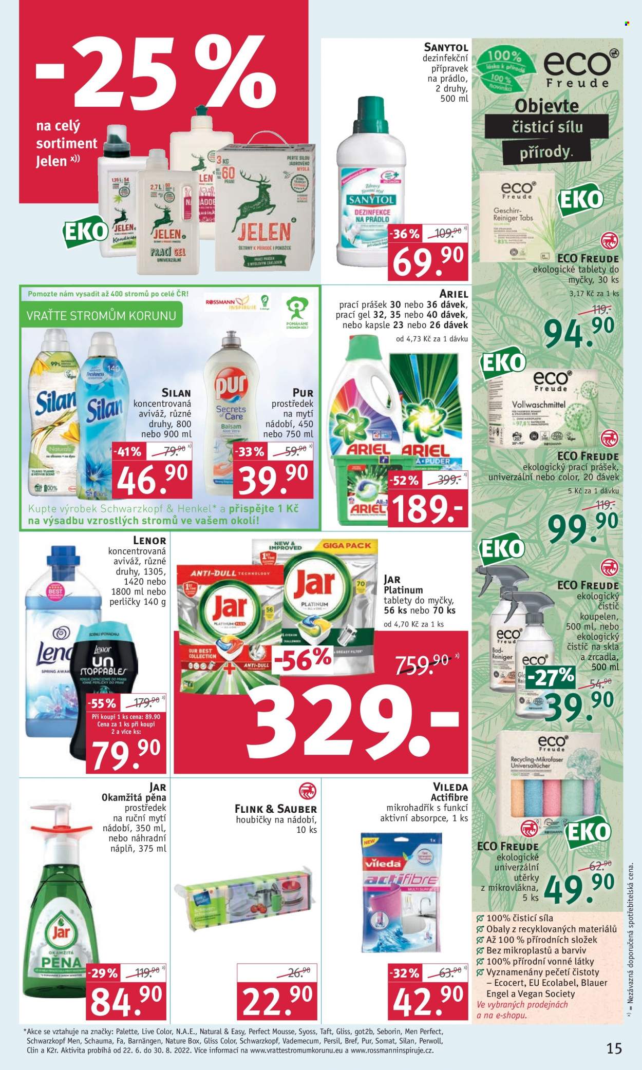 Leták ROSSMANN - 6.7.2022 - 19.7.2022. Strana 15