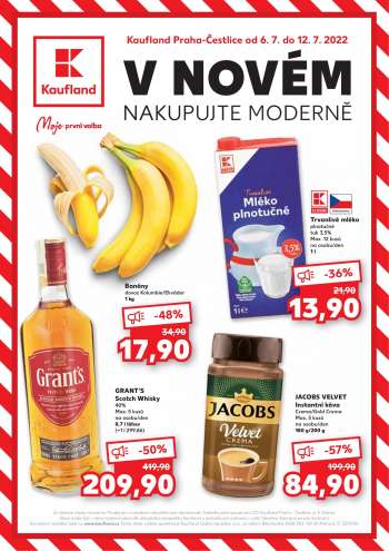 Leták Kaufland - 6.7.2022 - 12.7.2022.