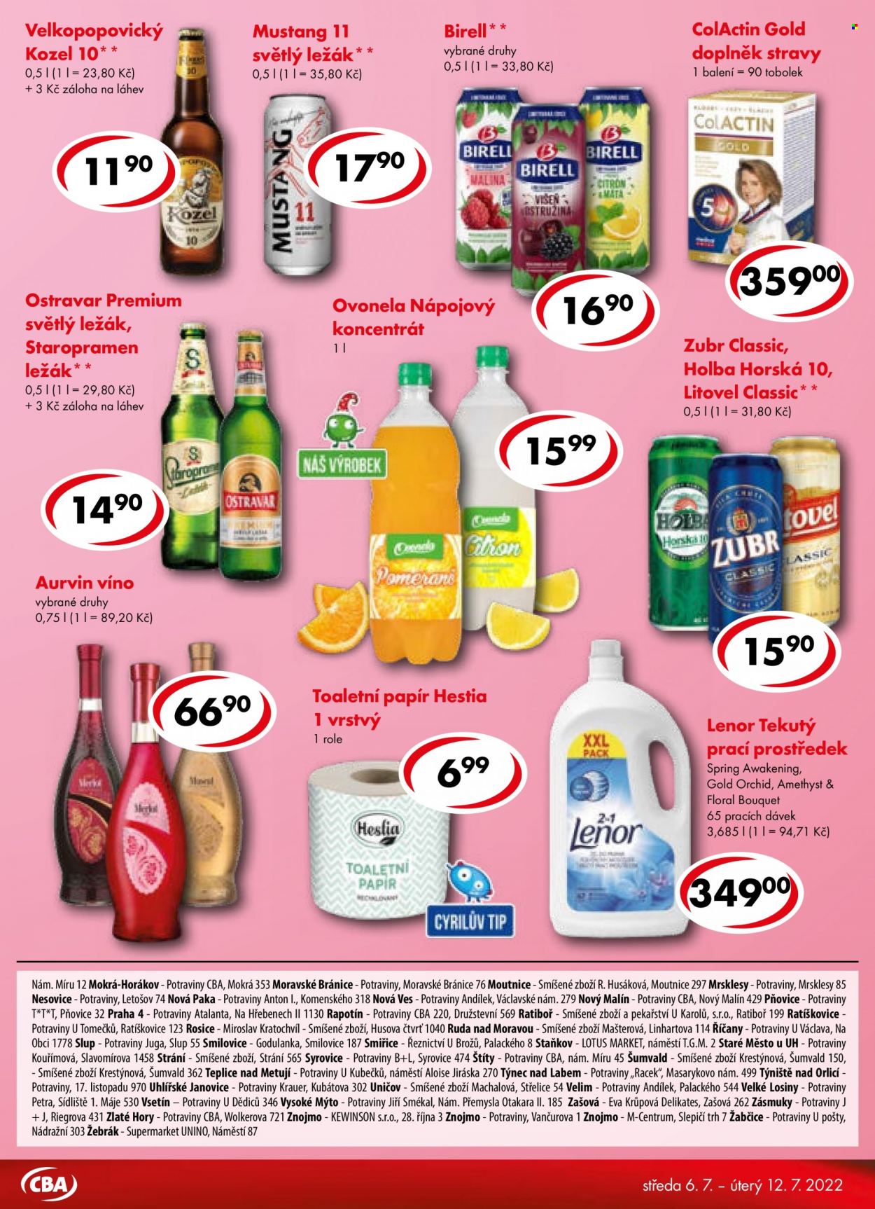 Leták CBA Premium - 6.7.2022 - 12.7.2022. Strana 5
