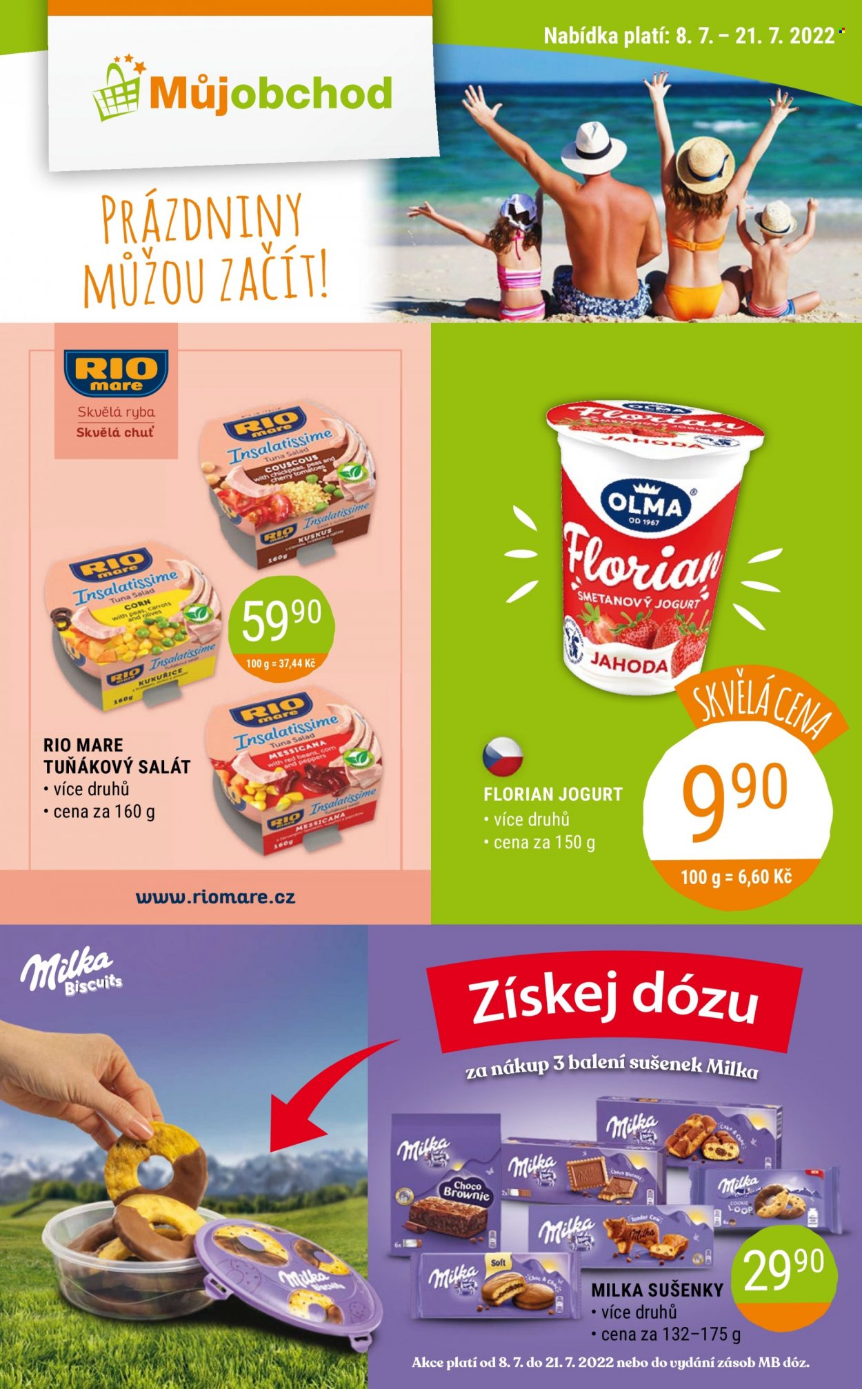 Leták Můj obchod - 8.7.2022 - 21.7.2022. Strana 1