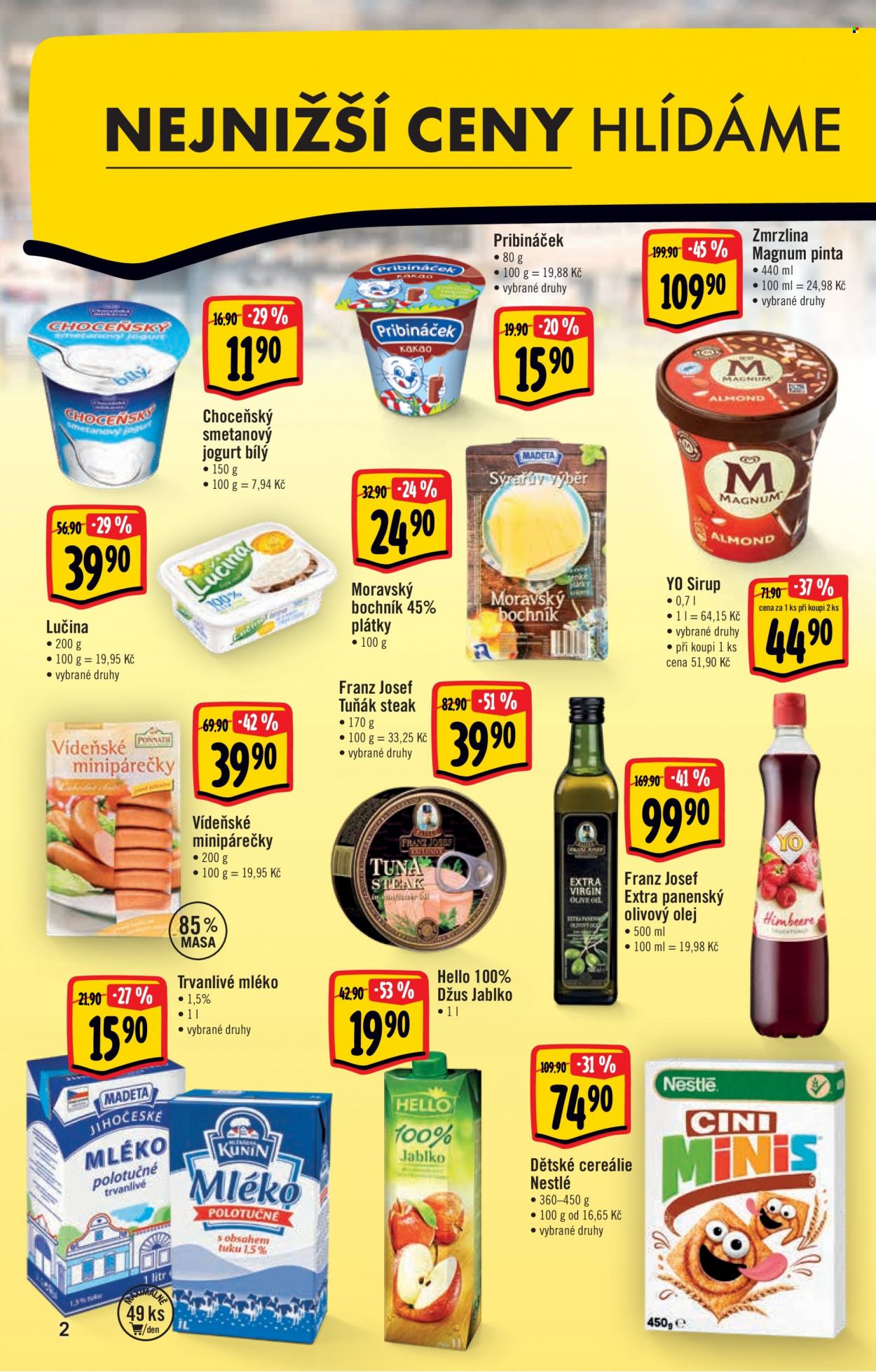 Leták Albert Hypermarket - 13.7.2022 - 19.7.2022. Strana 2