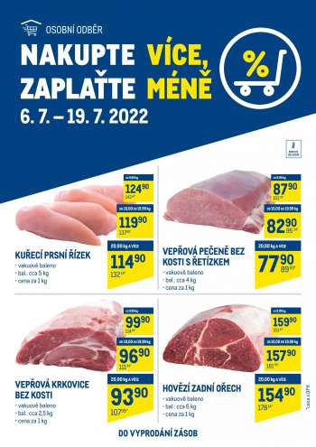 Leták MAKRO - 6.7.2022 - 19.7.2022.