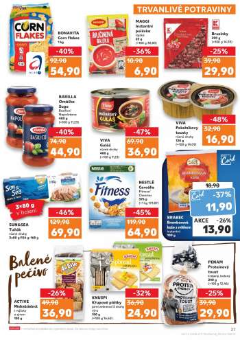 thumbnail - NESTLÉ Cereálie Fitness, Cheerios 375 g (=1 kg 173,07)