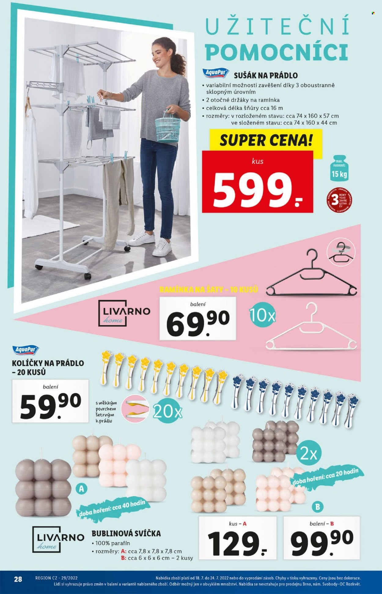 Leták Lidl - 18.7.2022 - 24.7.2022. Strana 28