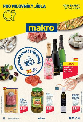 Leták MAKRO - 20.7.2022 - 2.8.2022.