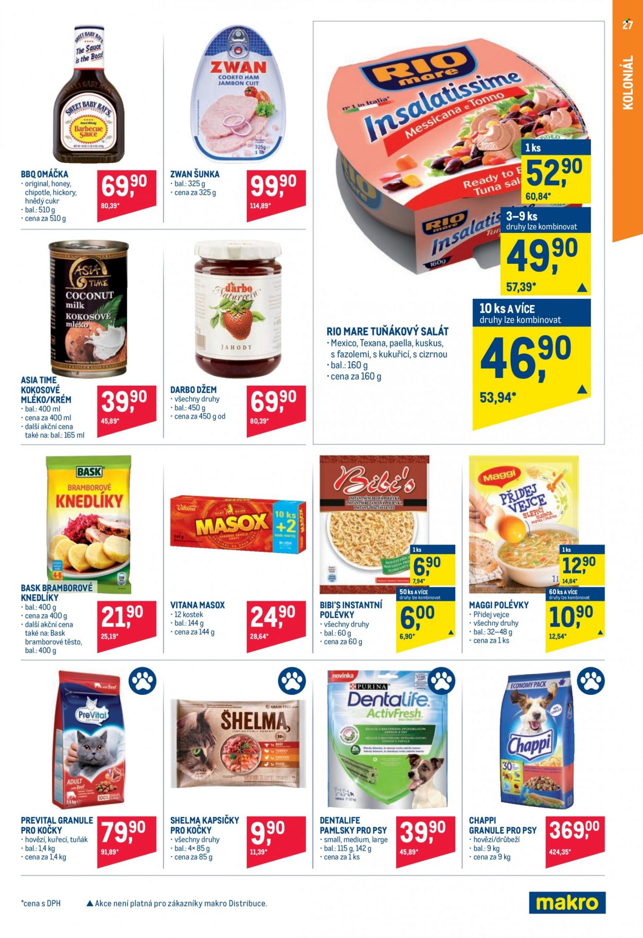 Leták MAKRO - 20.7.2022 - 2.8.2022. Strana 27