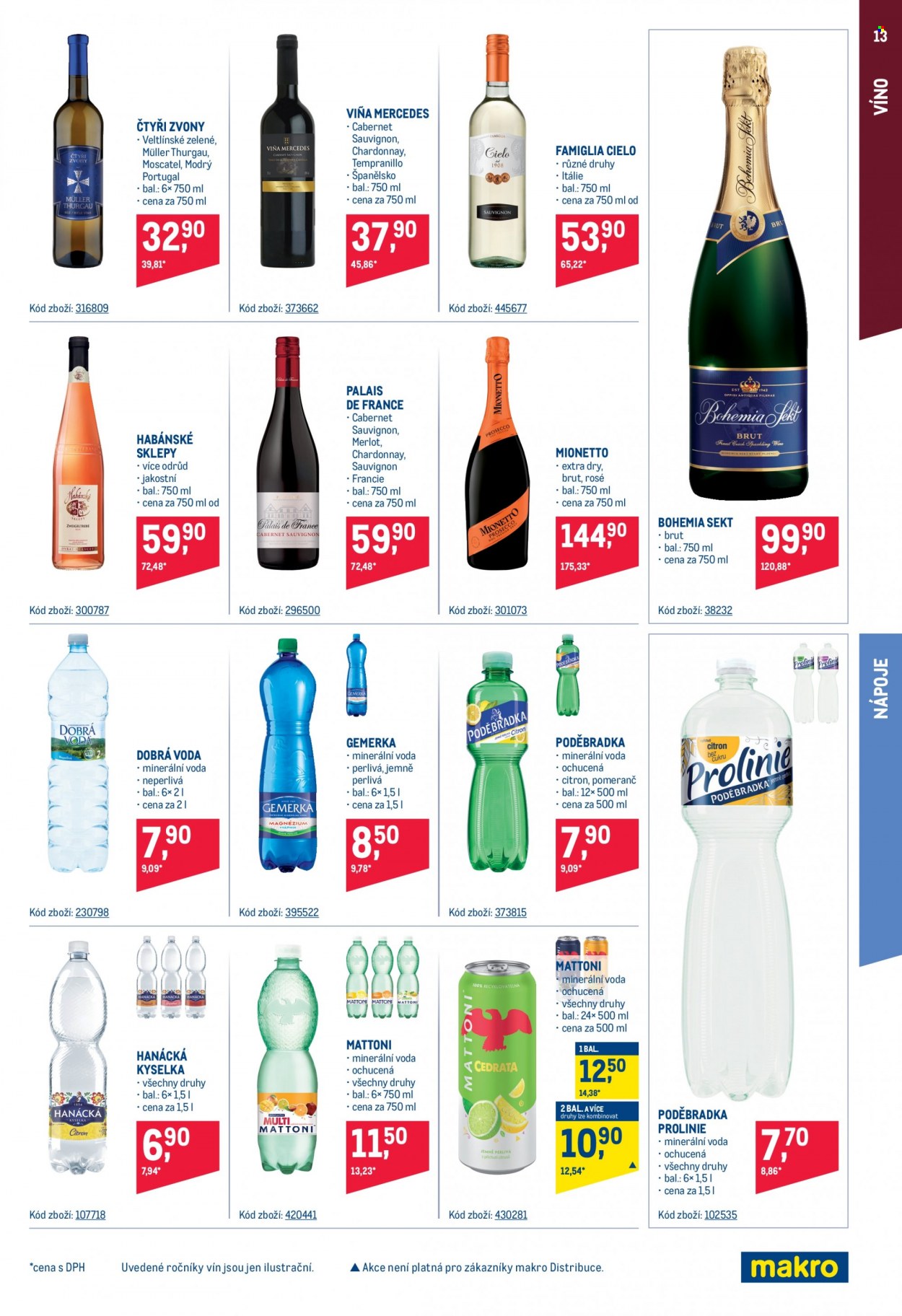 Leták MAKRO - 20.7.2022 - 2.8.2022. Strana 13