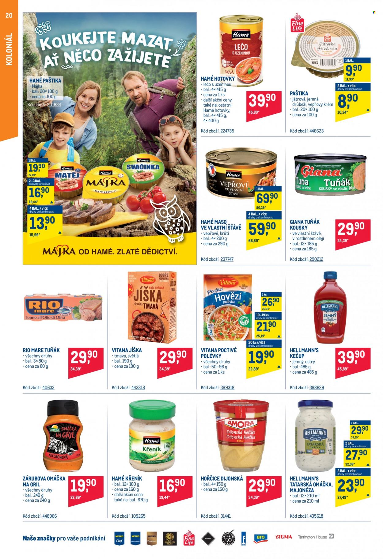 Leták MAKRO - 20.7.2022 - 2.8.2022. Strana 20