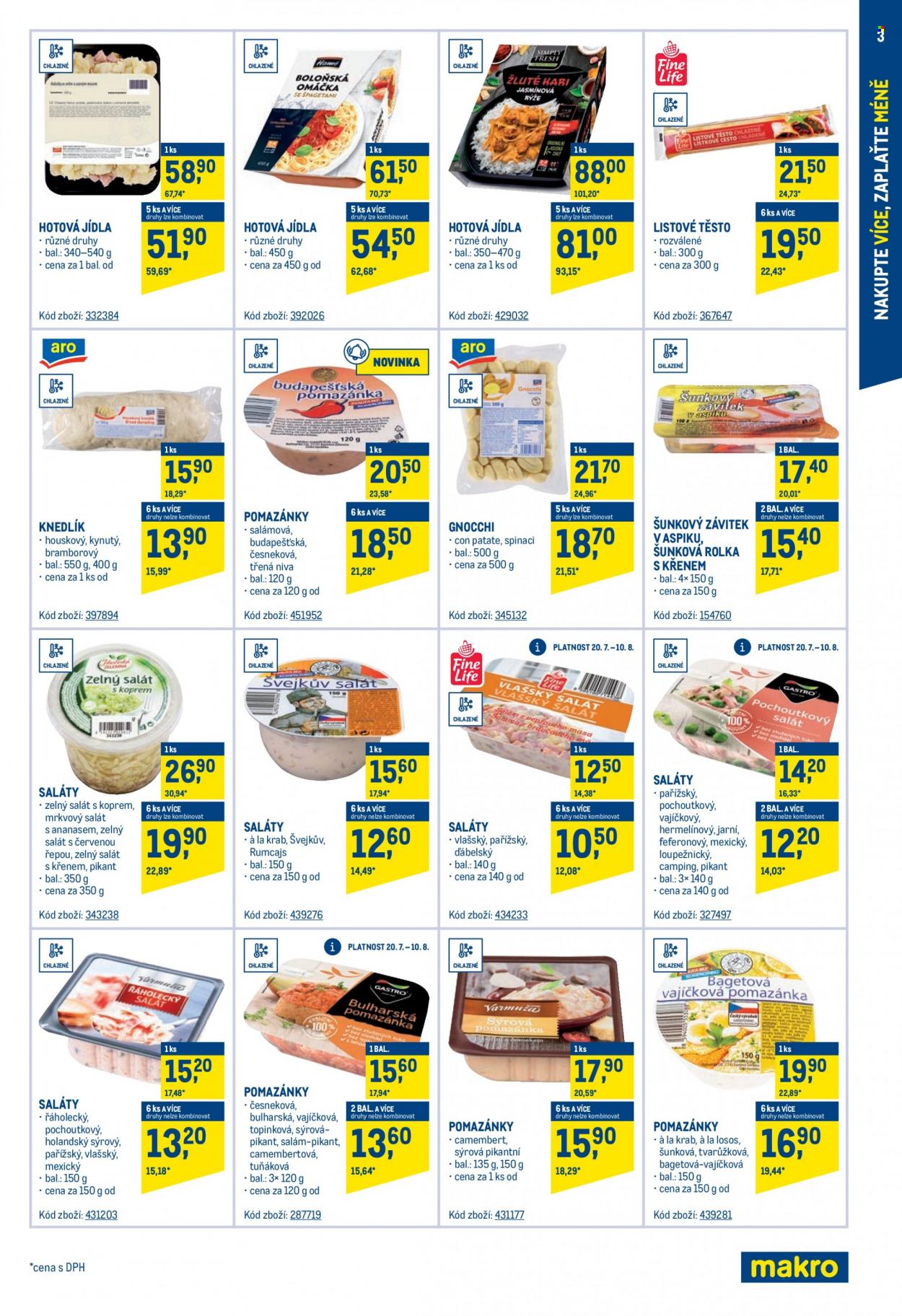 Leták MAKRO - 20.7.2022 - 13.9.2022. Strana 3