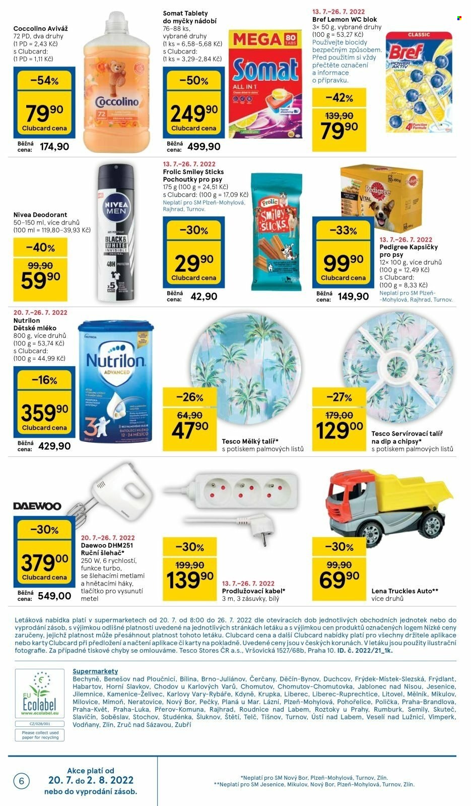 Leták TESCO supermarket - 20.7.2022 - 26.7.2022. Strana 6