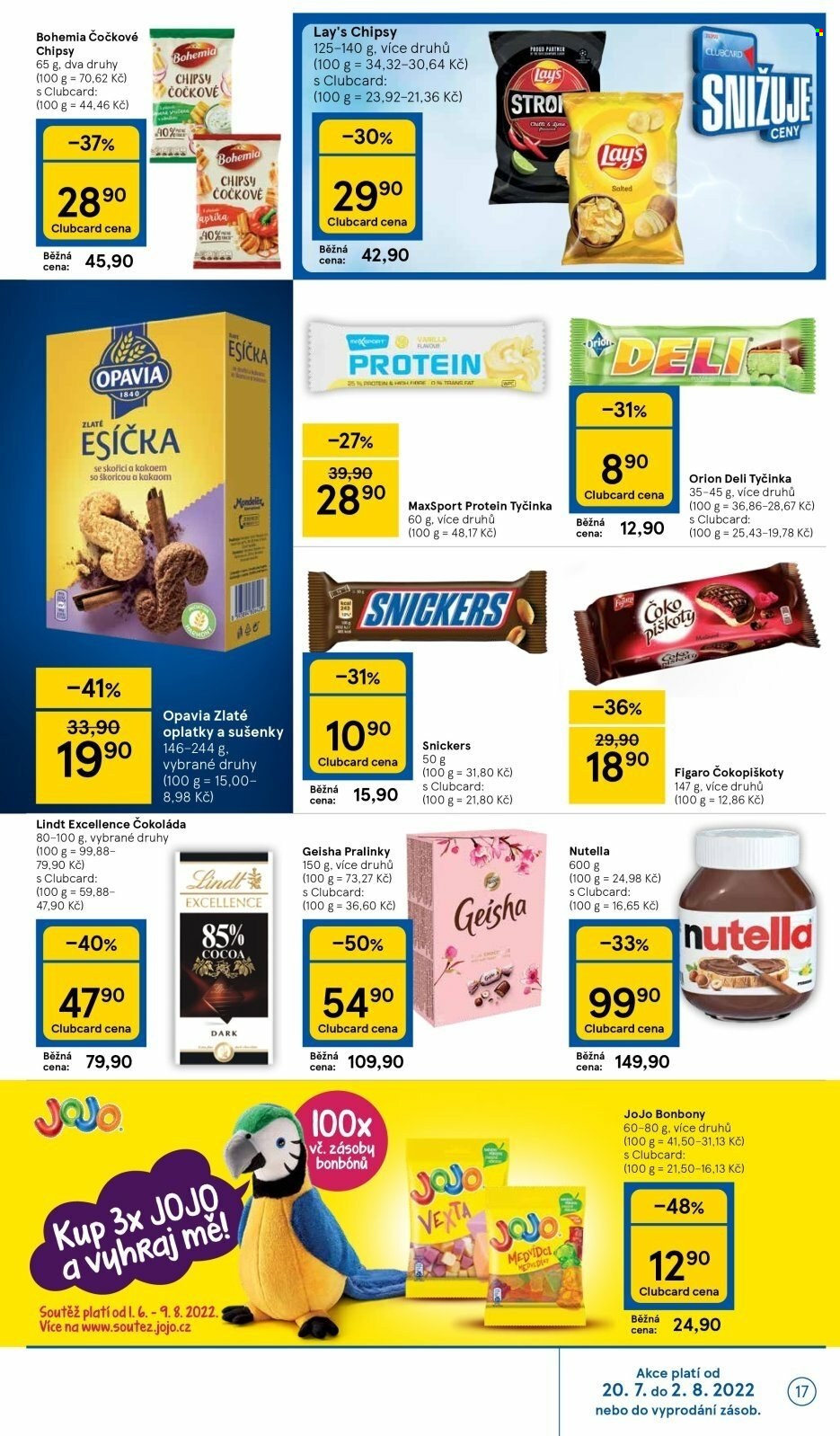 Leták TESCO - 20.7.2022 - 26.7.2022. Strana 17