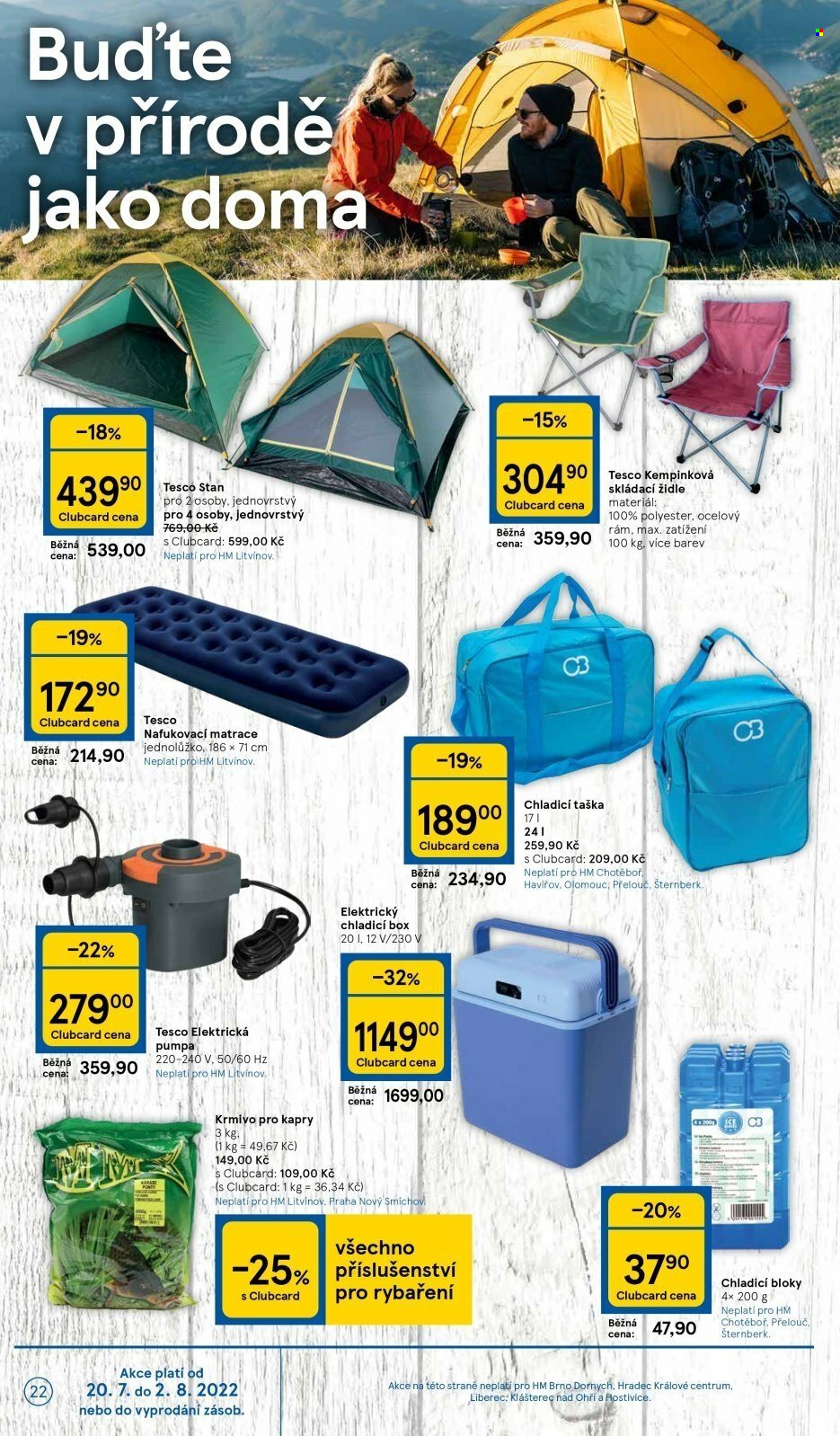 Leták TESCO - 20.7.2022 - 26.7.2022. Strana 22