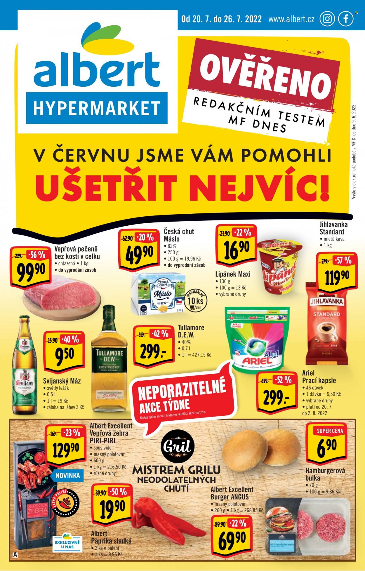 Leták Albert Hypermarket - 20.7.2022 - 26.7.2022. Strana 1