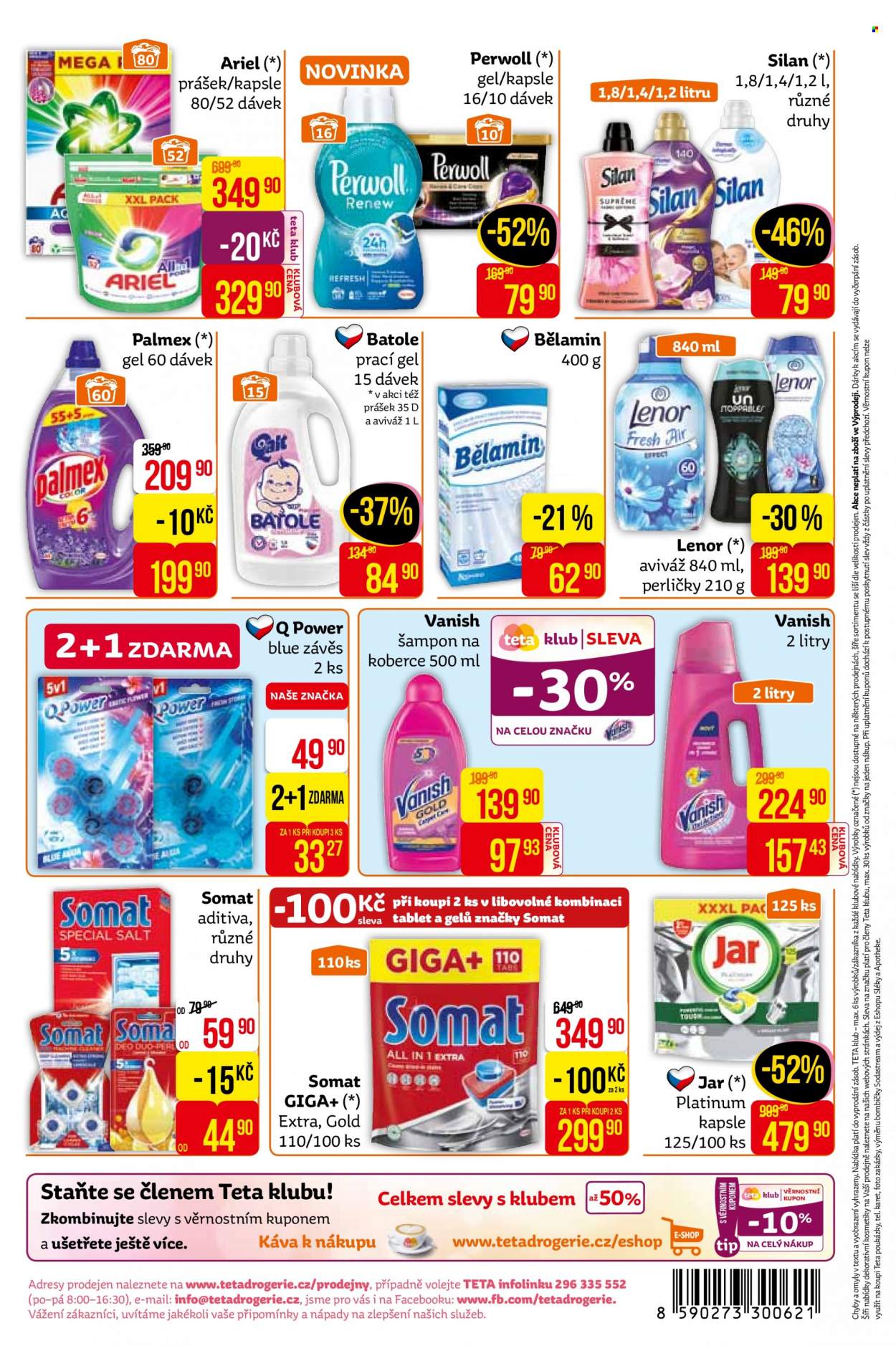 Leták Teta drogerie - 21.7.2022 - 1.8.2022. Strana 12