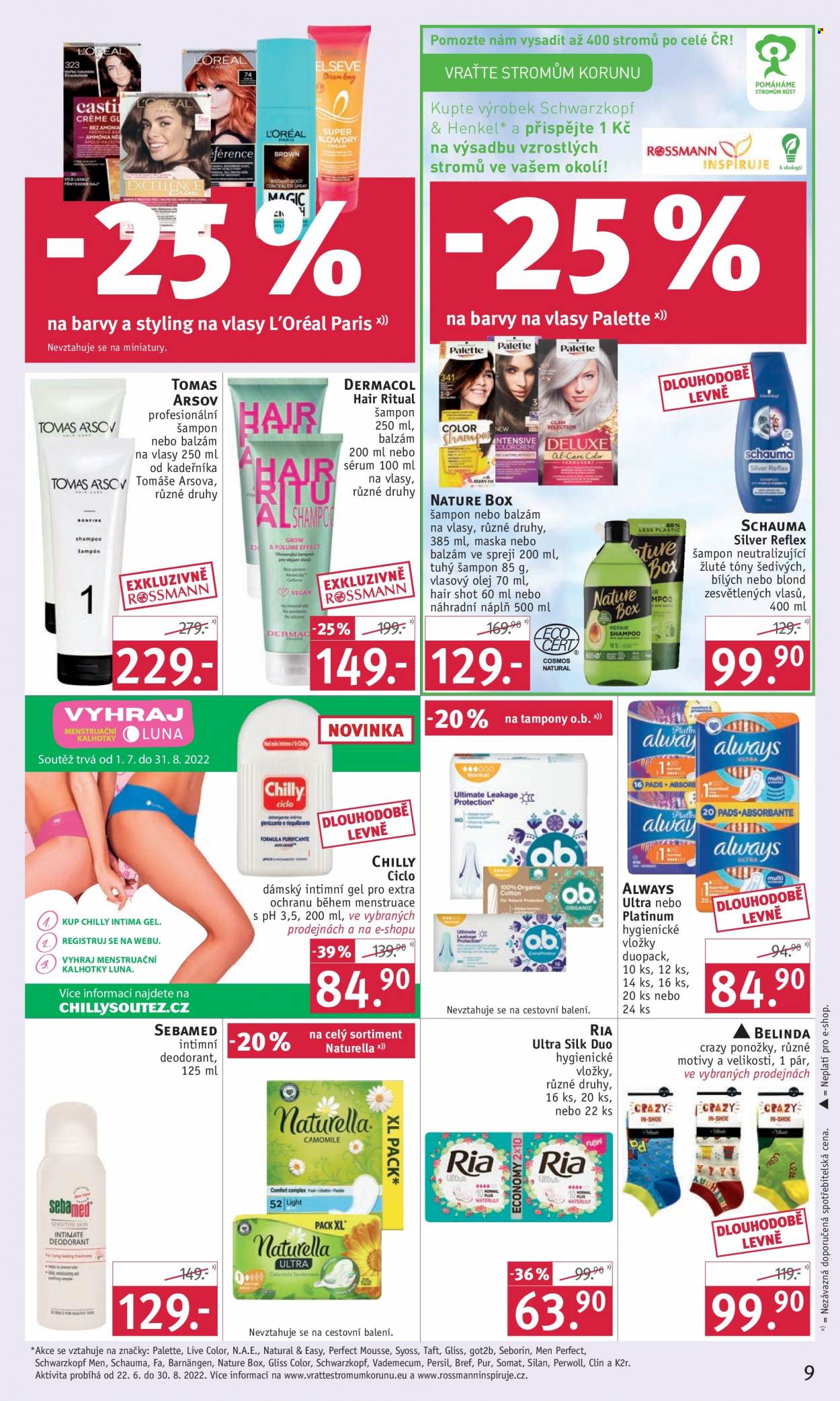Leták ROSSMANN - 20.7.2022 - 2.8.2022. Strana 9