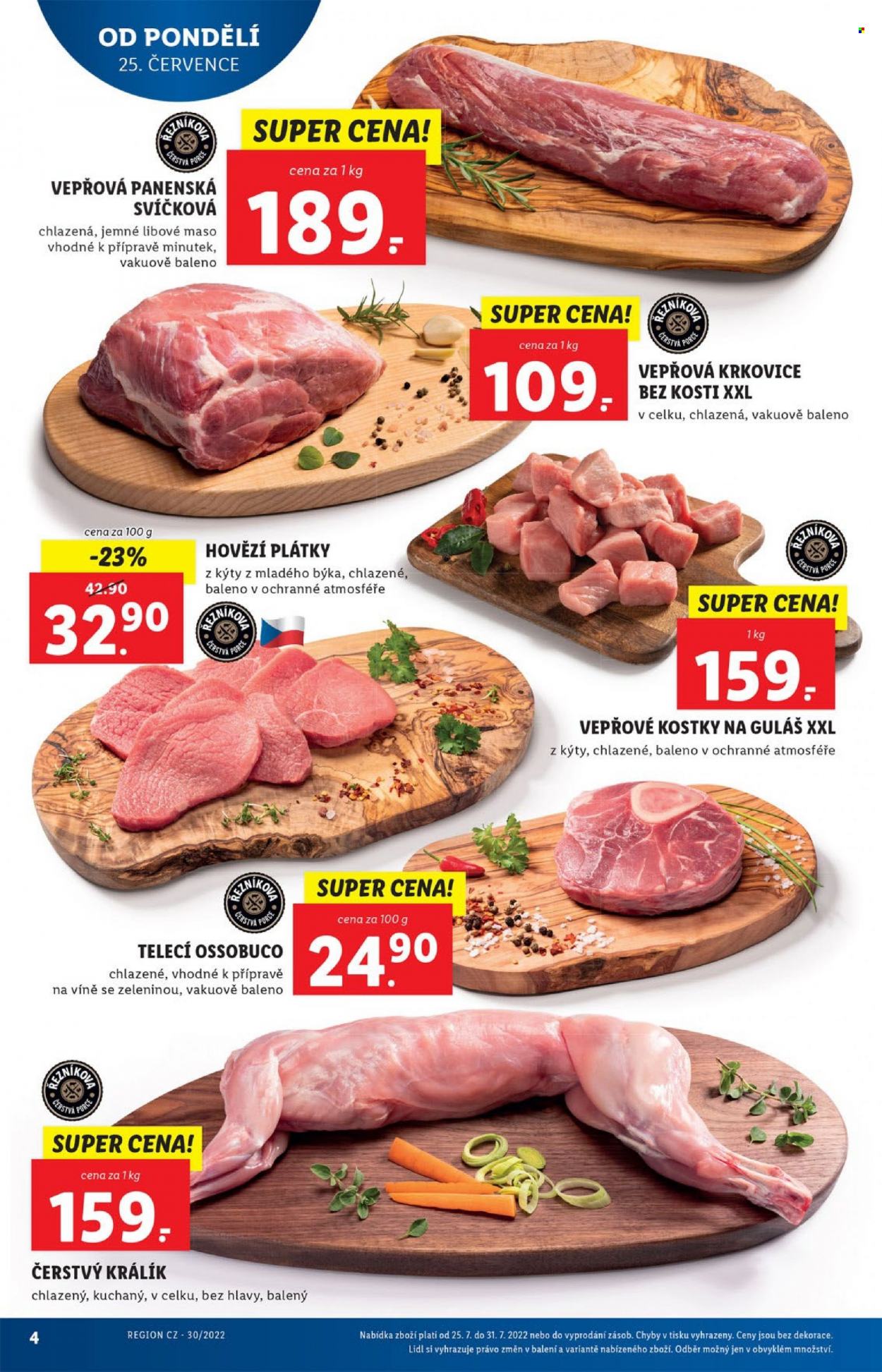 Leták Lidl - 25.7.2022 - 31.7.2022. Strana 4
