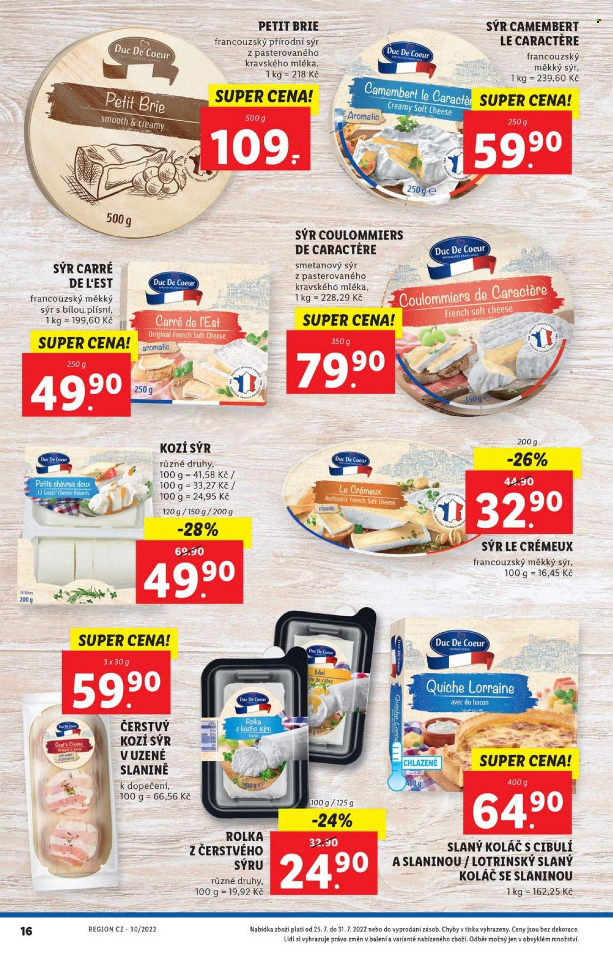 Leták Lidl - 25.7.2022 - 31.7.2022. Strana 16