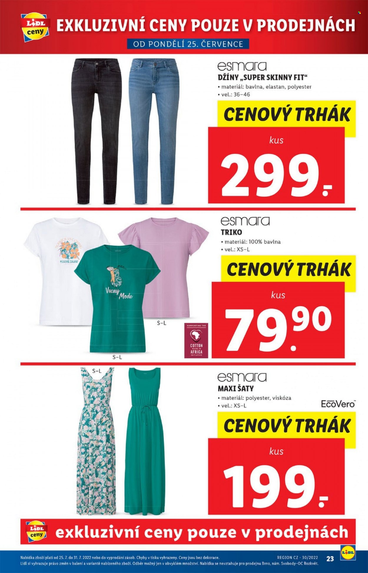 Leták Lidl - 25.7.2022 - 31.7.2022. Strana 23