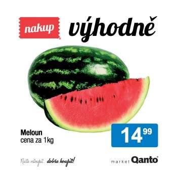 Leták Qanto market - 22.7.2022 - 24.7.2022.