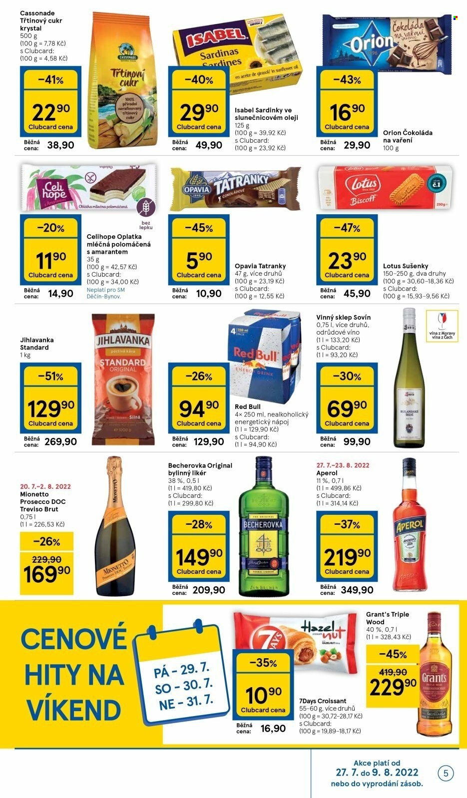 Leták TESCO supermarket - 27.7.2022 - 2.8.2022. Strana 5
