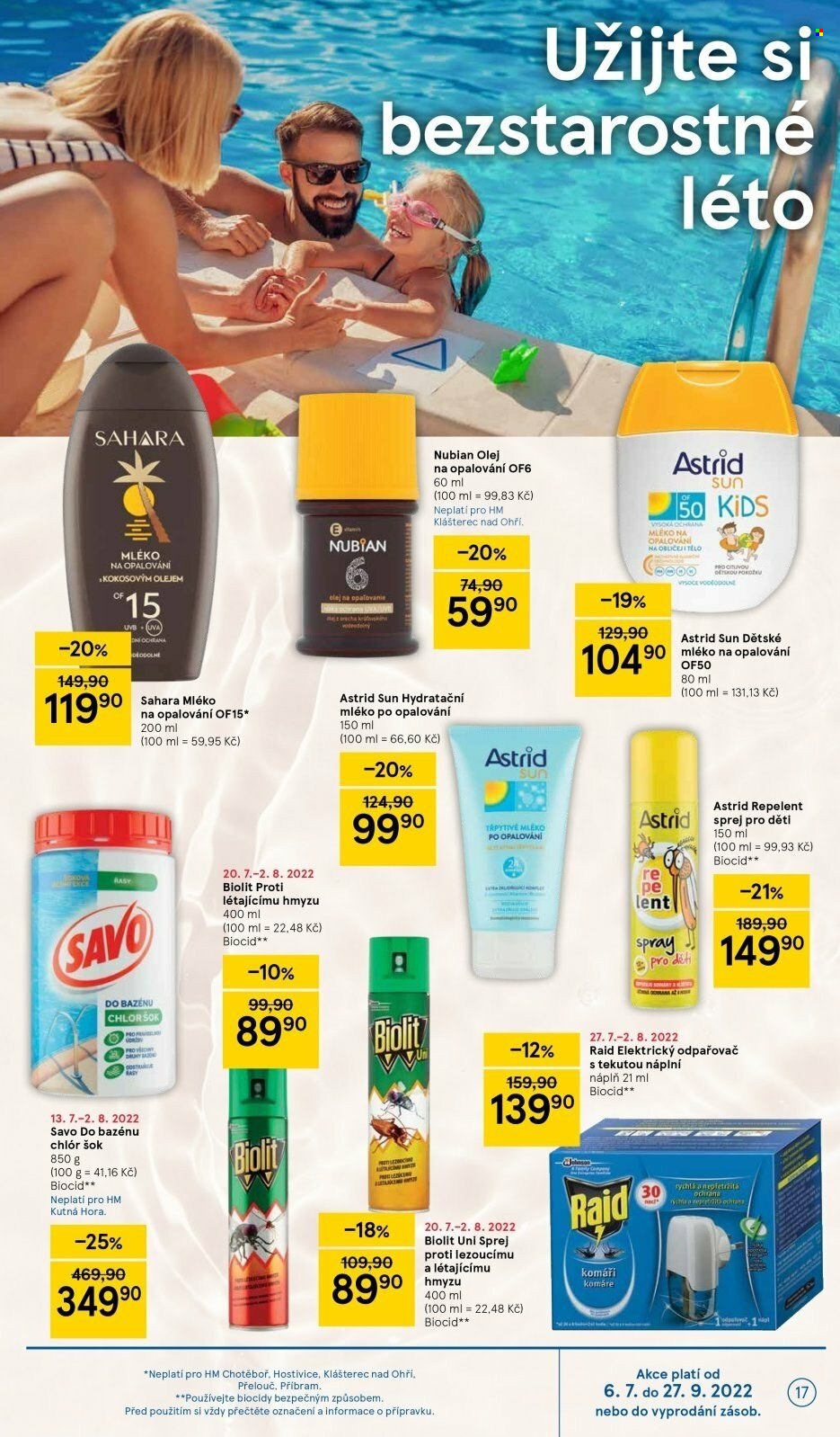 Leták TESCO hypermarket - 27.7.2022 - 2.8.2022. Strana 17
