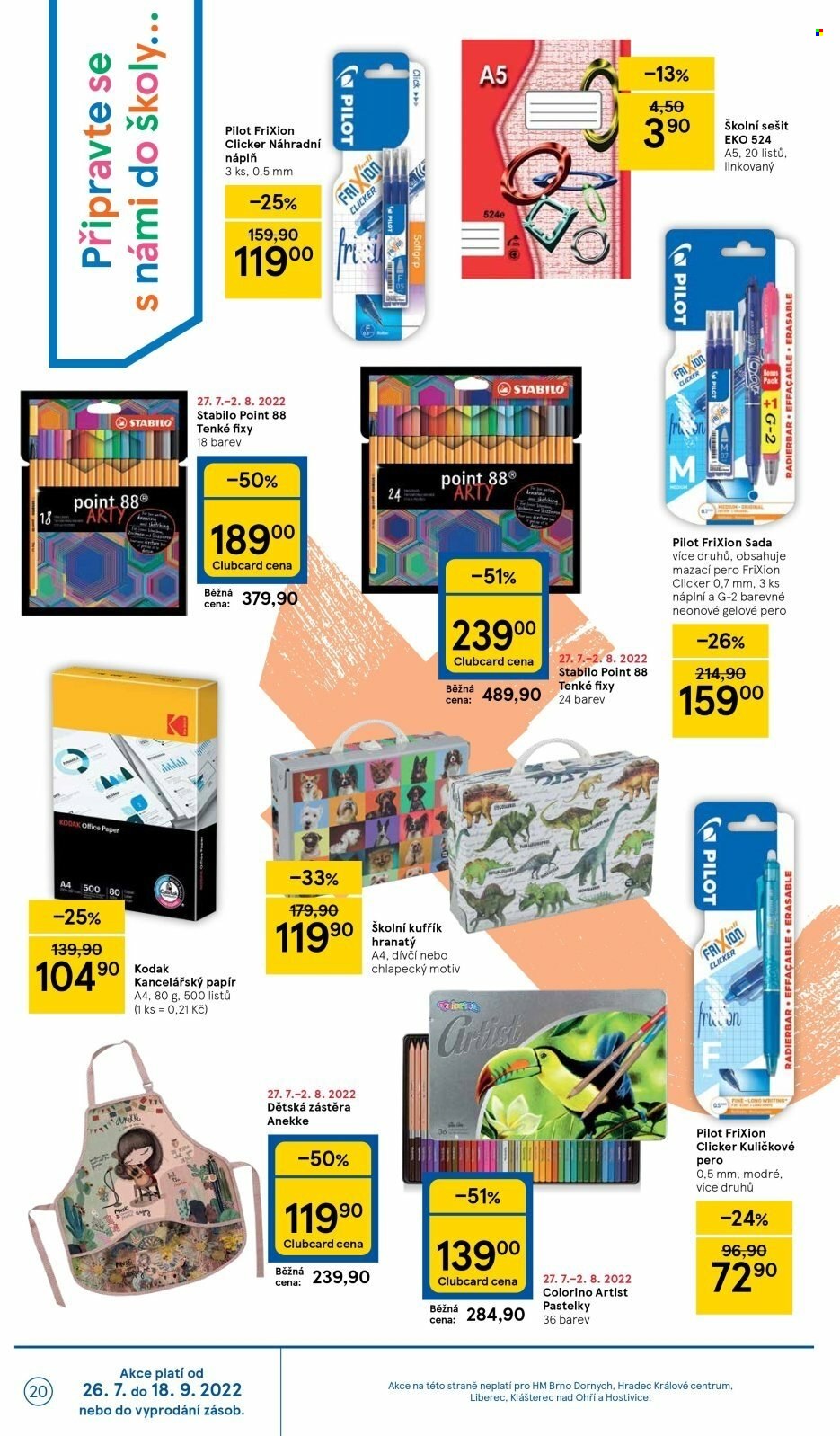 Leták TESCO hypermarket - 27.7.2022 - 2.8.2022. Strana 20