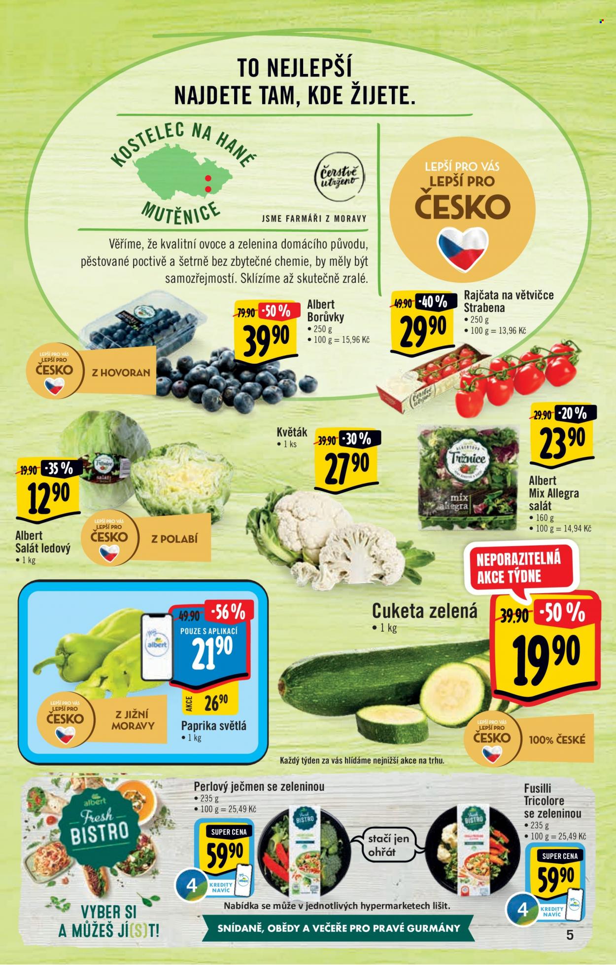 Leták Albert Hypermarket - 27.7.2022 - 2.8.2022. Strana 5