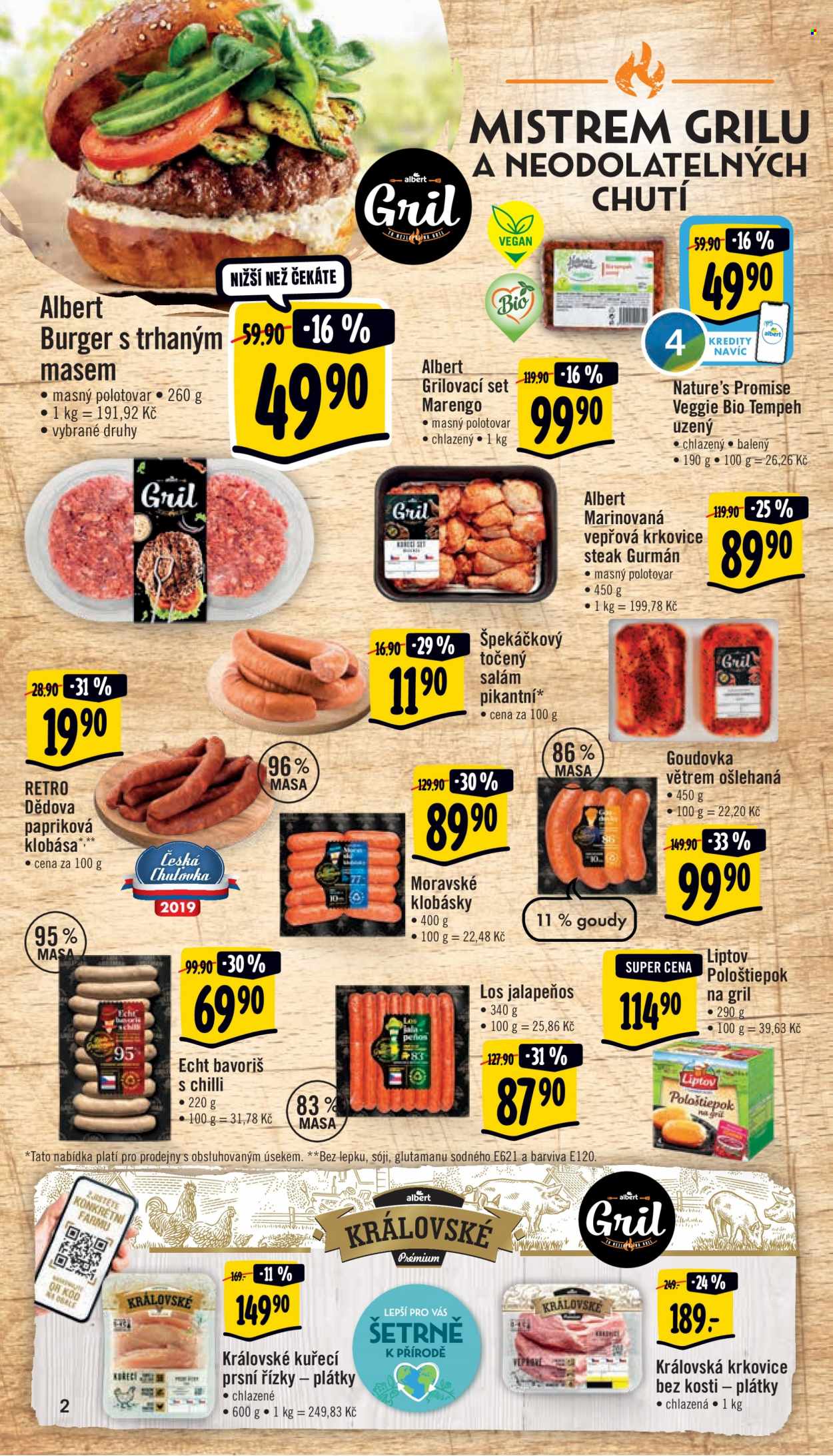 Leták Albert Supermarket - 27.7.2022 - 2.8.2022. Strana 2