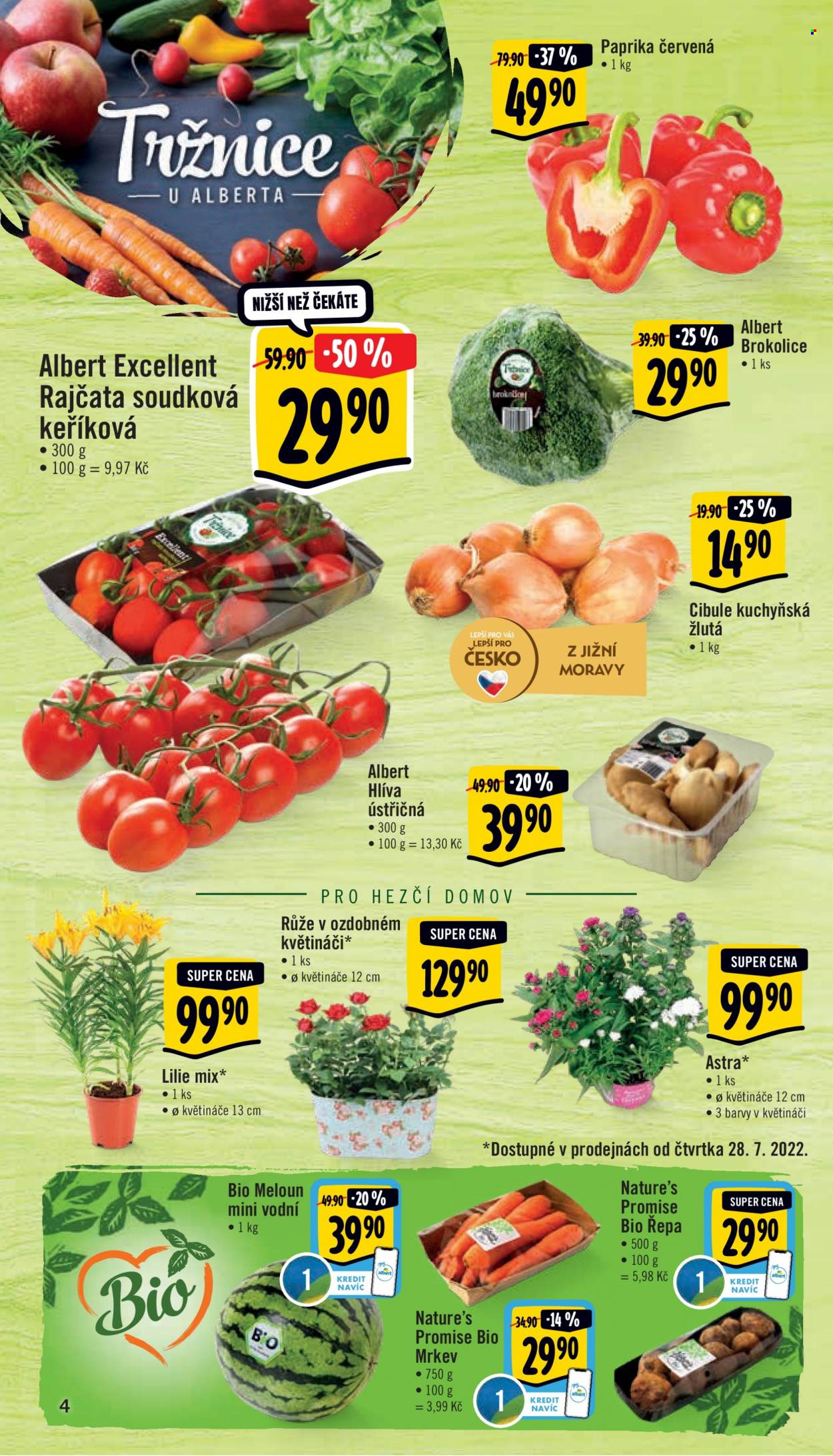 Leták Albert Supermarket - 27.7.2022 - 2.8.2022. Strana 4