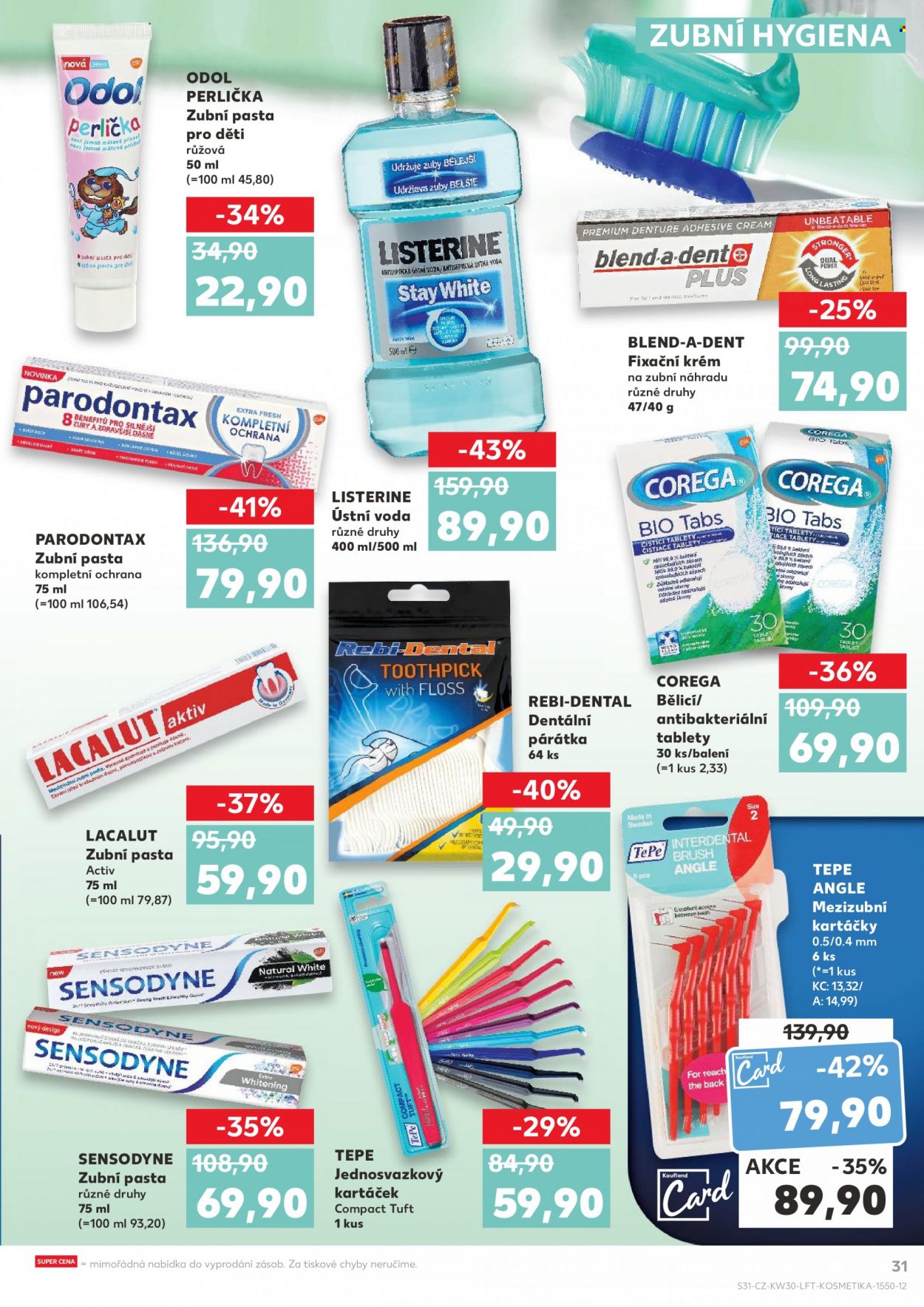 Leták Kaufland - 27.7.2022 - 2.8.2022. Strana 31
