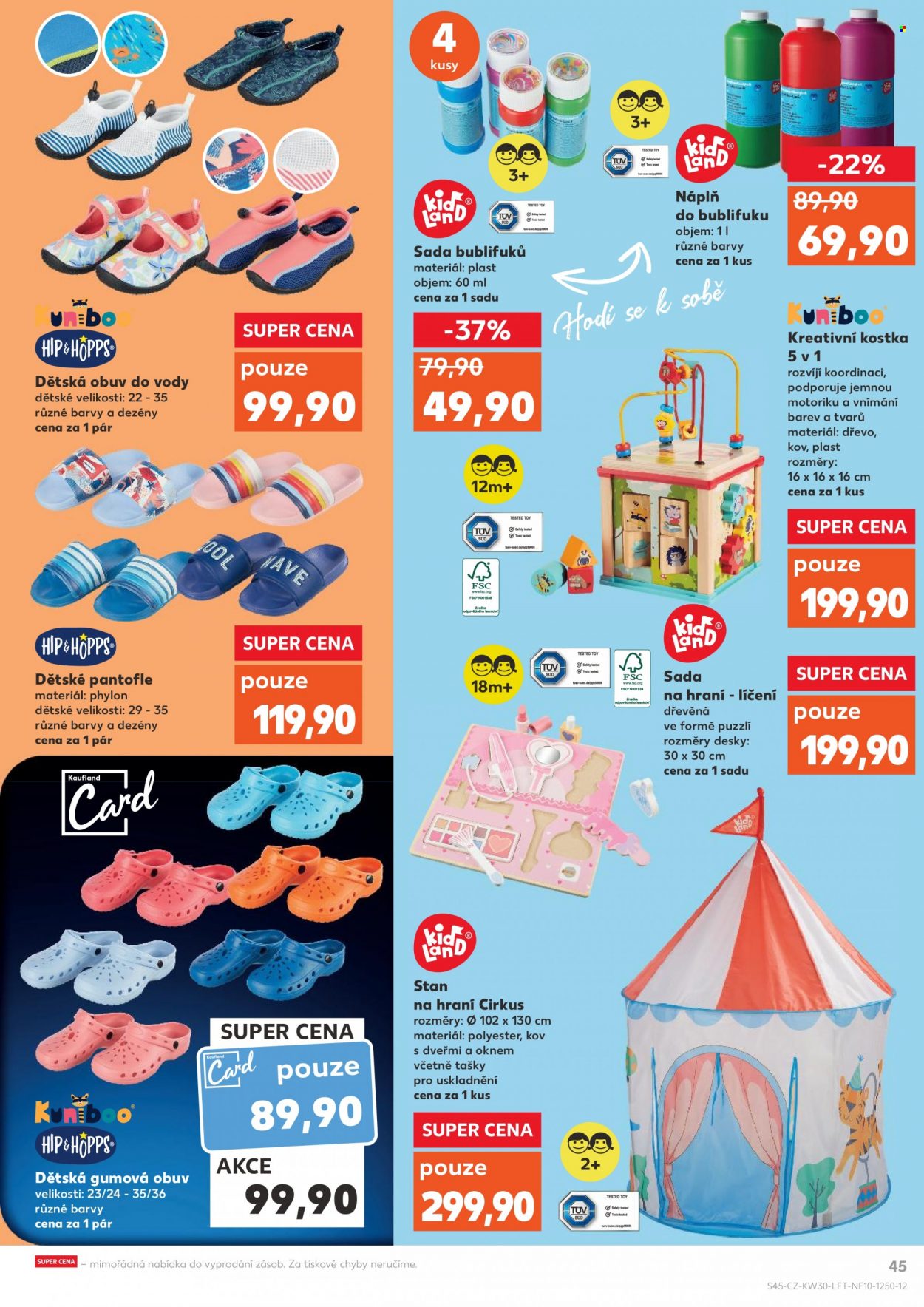 Leták Kaufland - 27.7.2022 - 2.8.2022. Strana 45