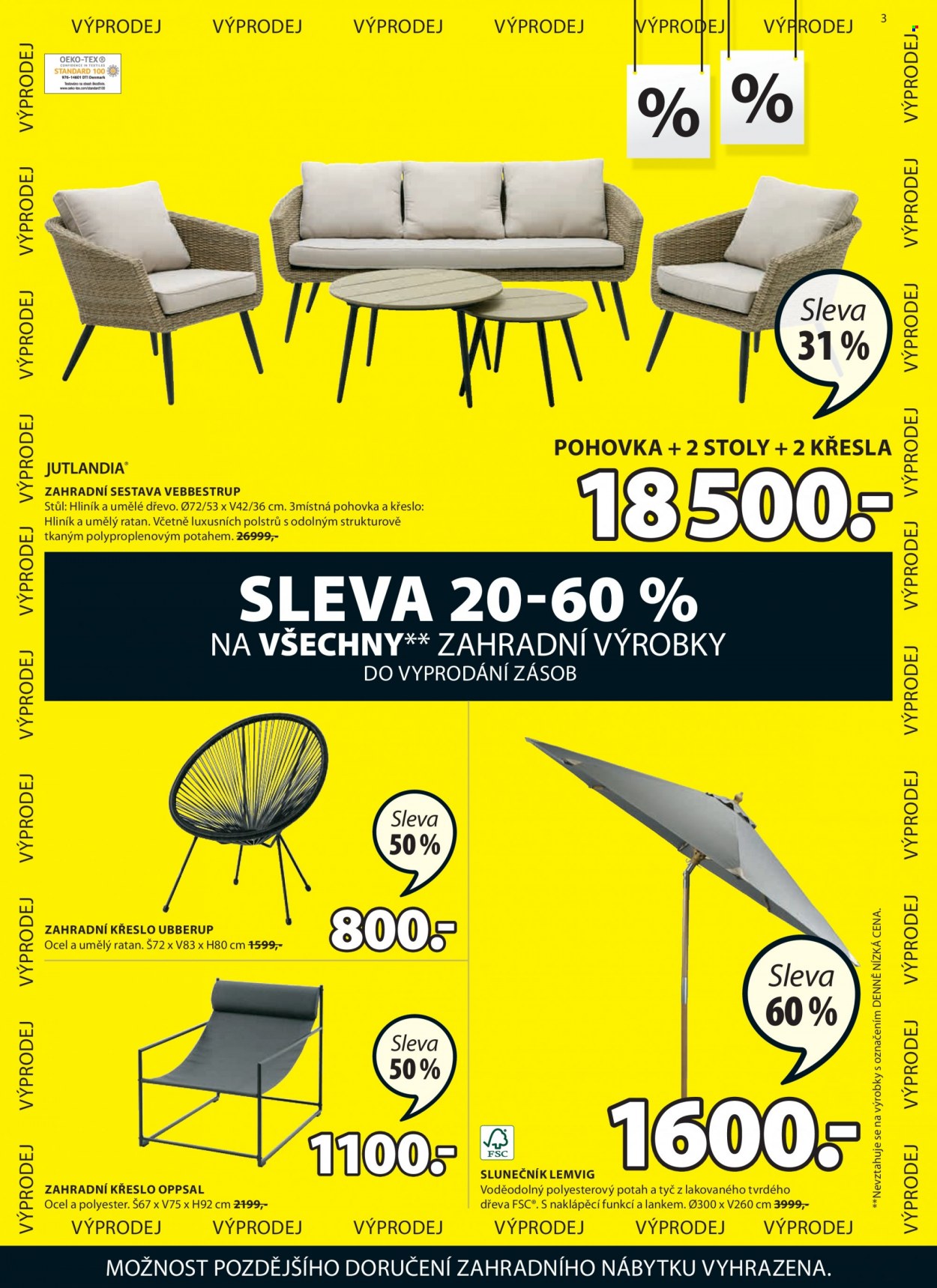 Leták JYSK - 27.7.2022 - 9.8.2022. Strana 3