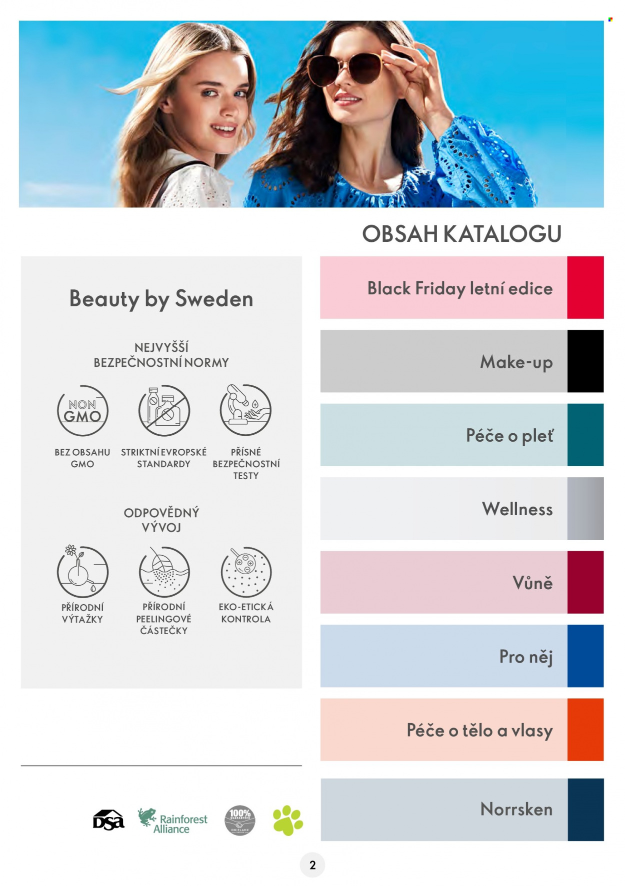 Leták ORIFLAME - 27.7.2022 - 9.8.2022. Strana 2
