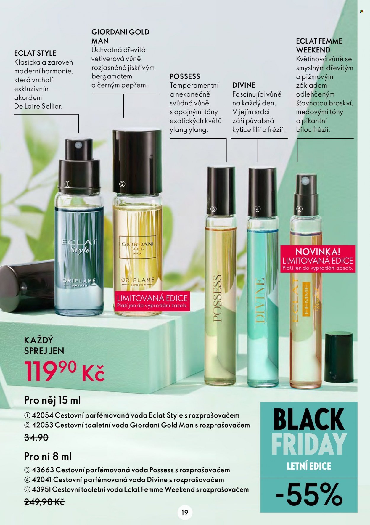 Leták ORIFLAME - 27.7.2022 - 9.8.2022. Strana 19