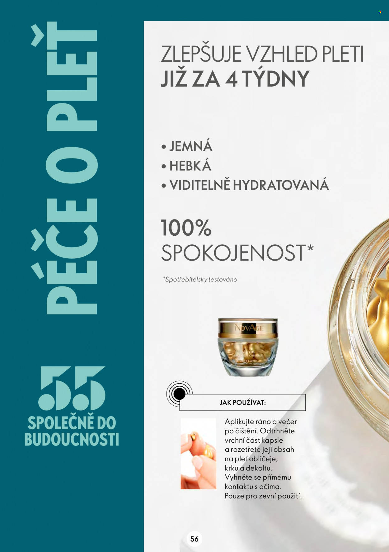 Leták ORIFLAME - 27.7.2022 - 9.8.2022. Strana 56