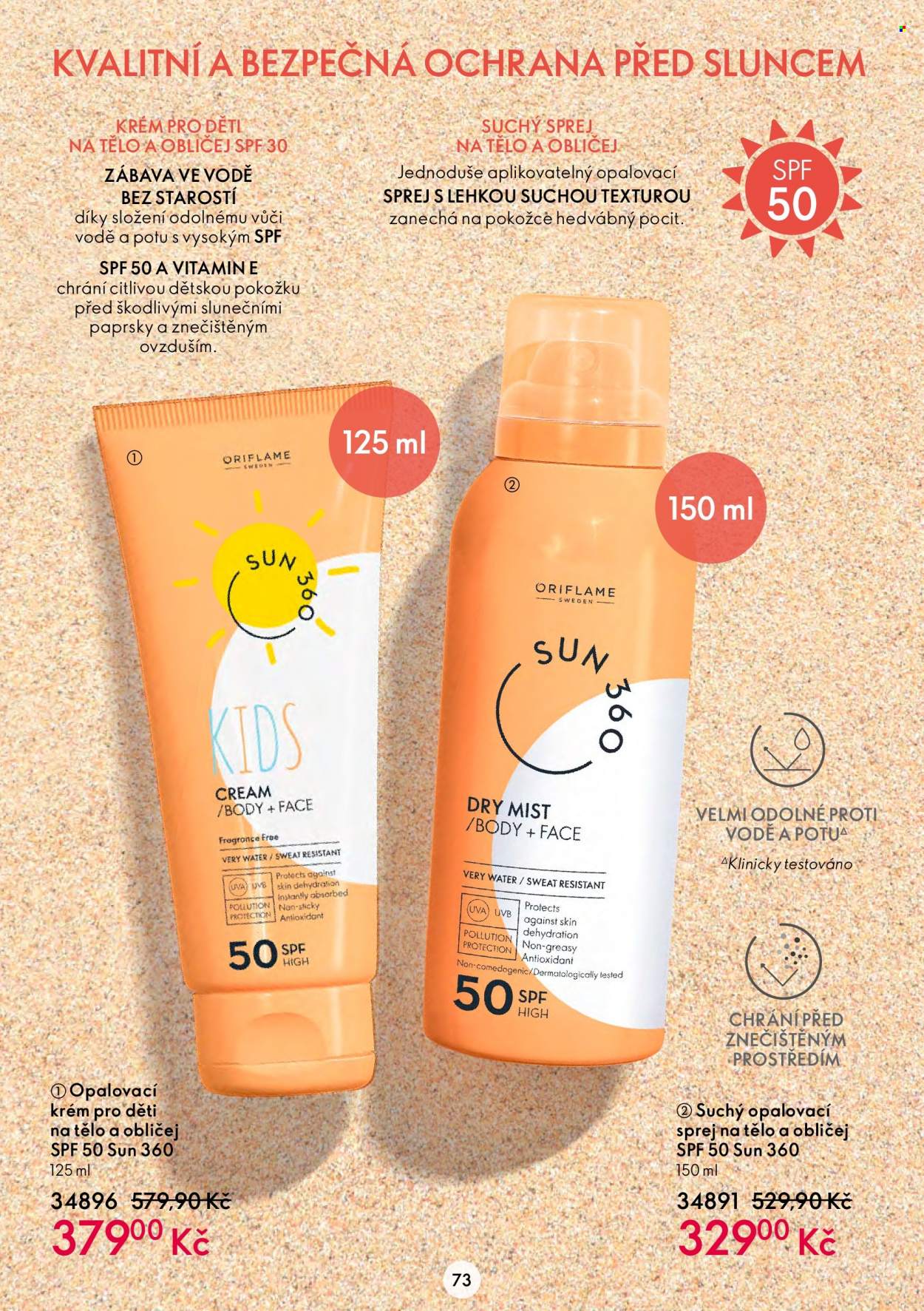 Leták ORIFLAME - 27.7.2022 - 9.8.2022. Strana 73