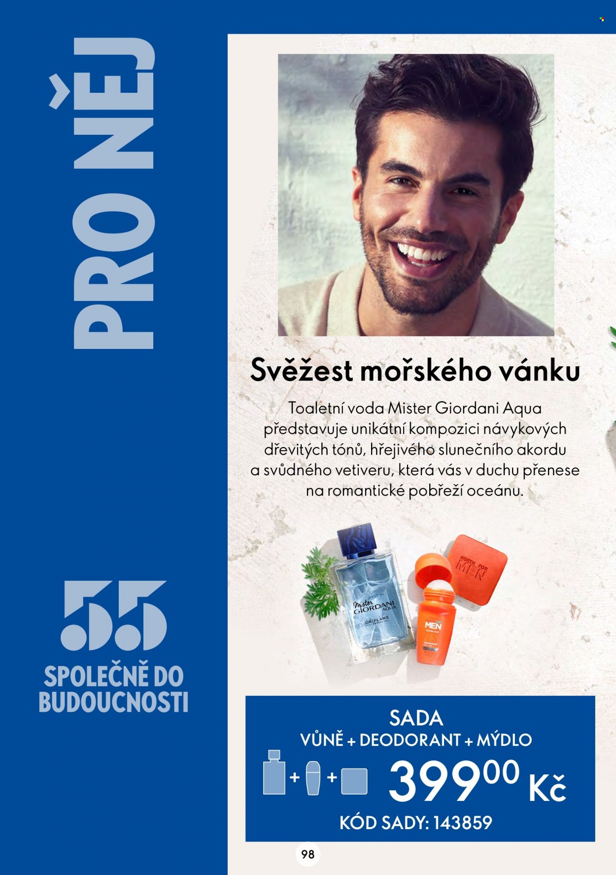Leták ORIFLAME - 27.7.2022 - 9.8.2022. Strana 98