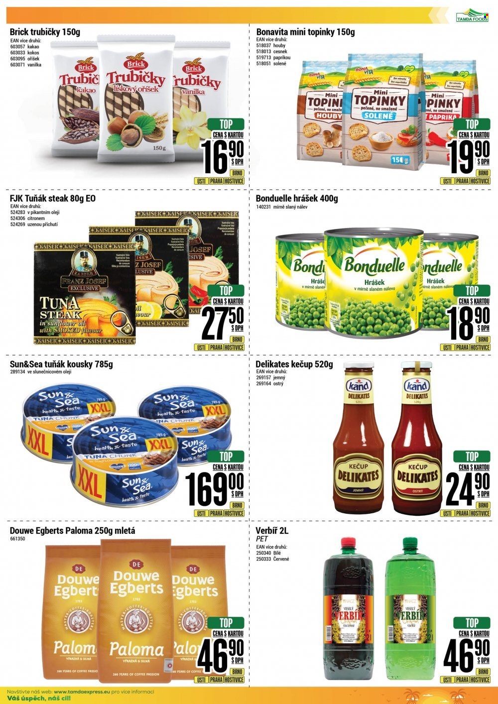 Leták Tamda Foods - 27.7.2022 - 2.8.2022. Strana 21