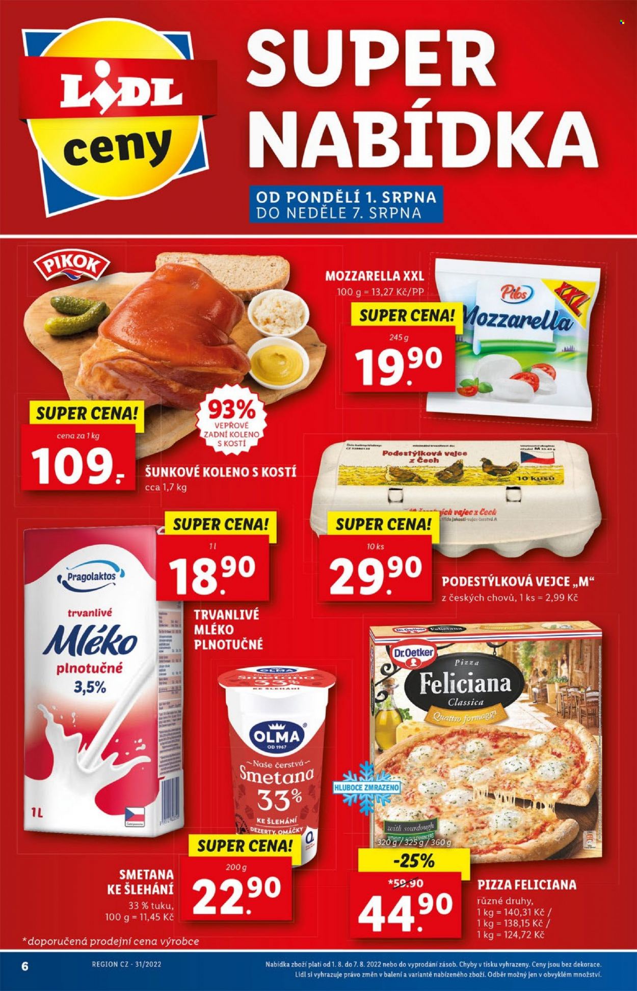 Leták Lidl - 1.8.2022 - 7.8.2022. Strana 6