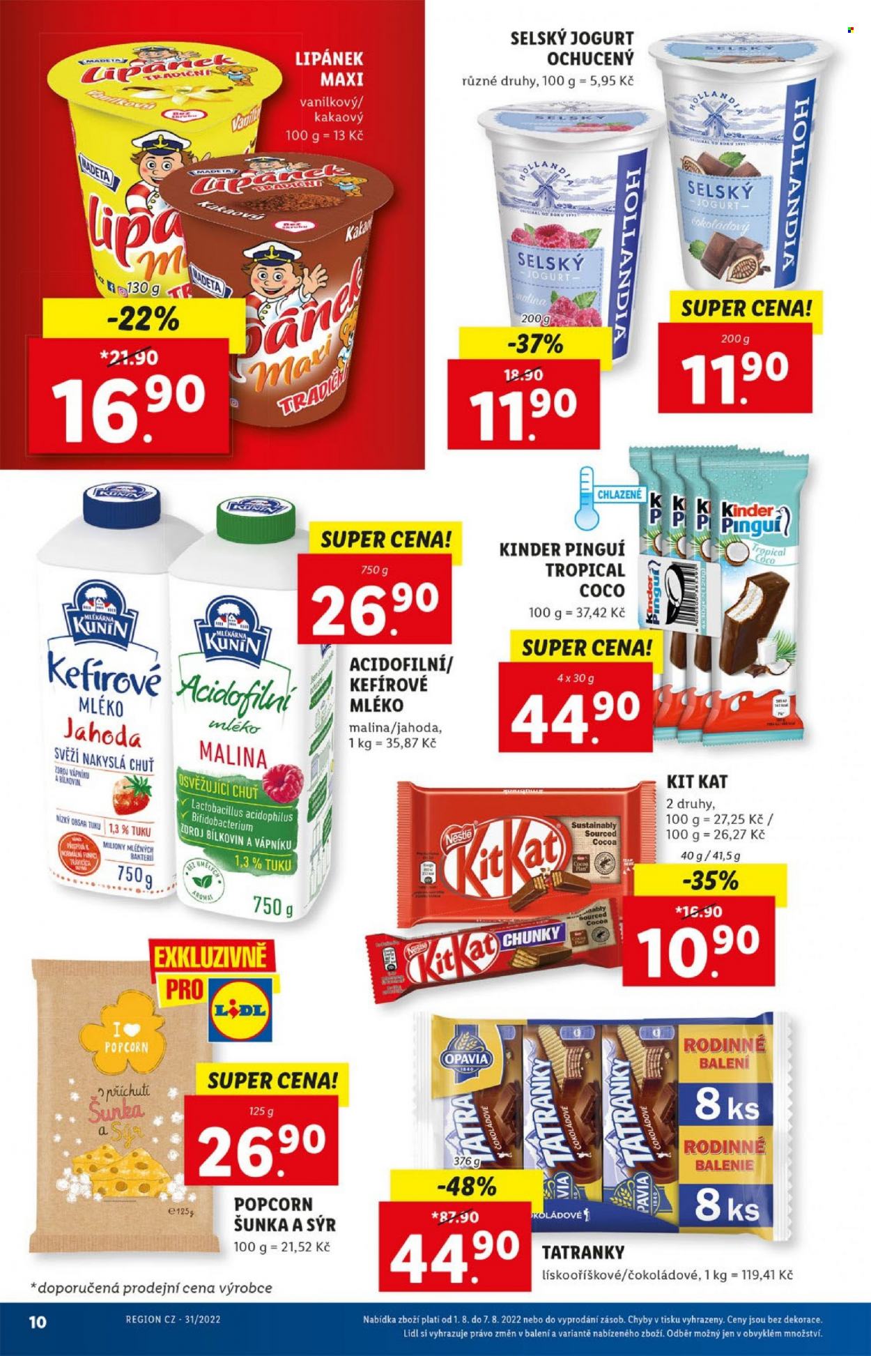 Leták Lidl - 1.8.2022 - 7.8.2022. Strana 10